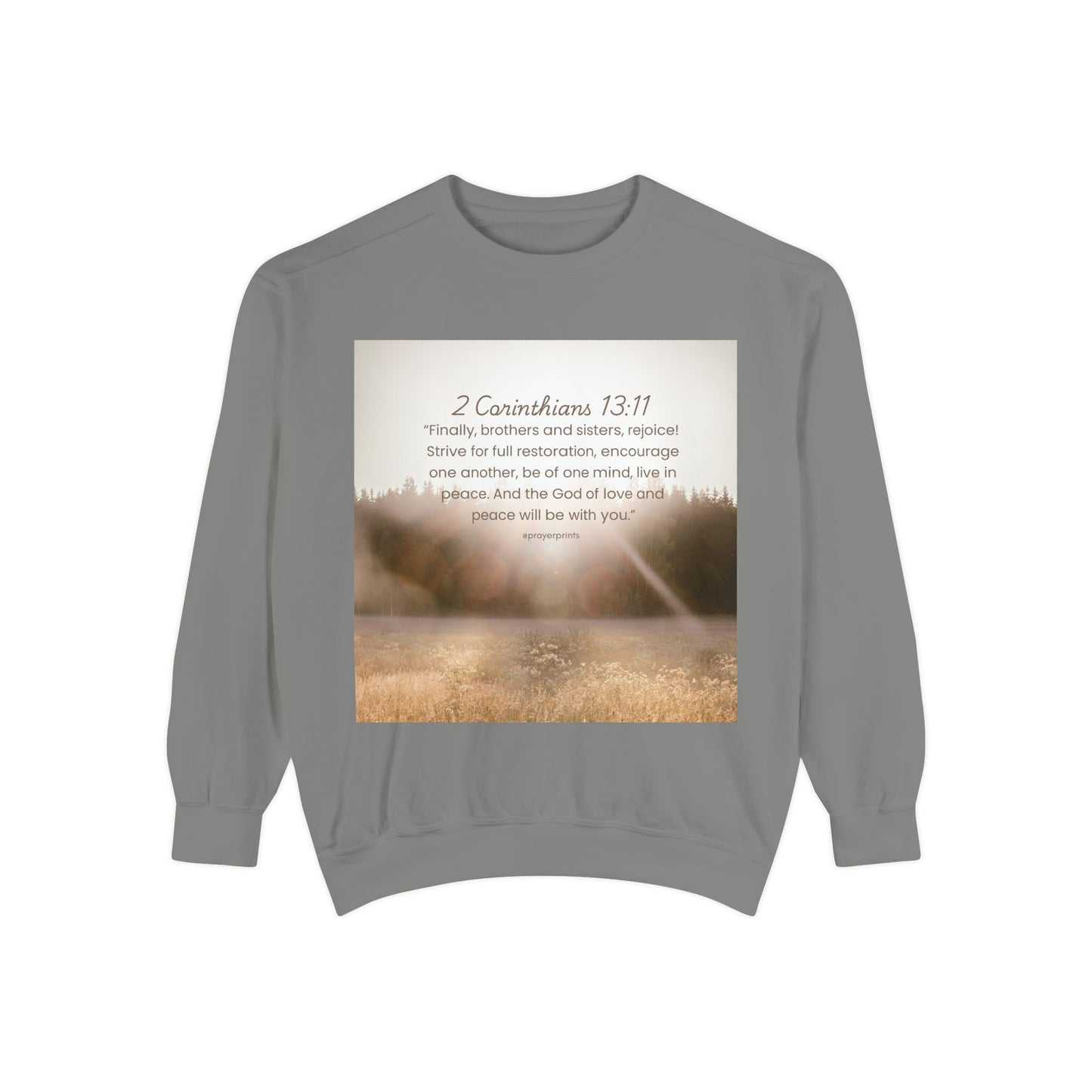 Unisex Garment-Dyed Sweatshirt