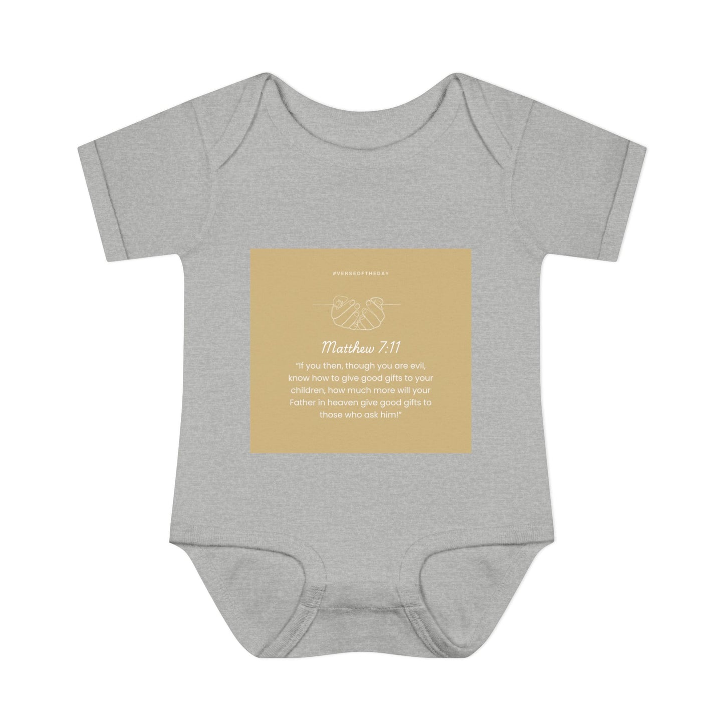 Infant Baby Rib Bodysuit