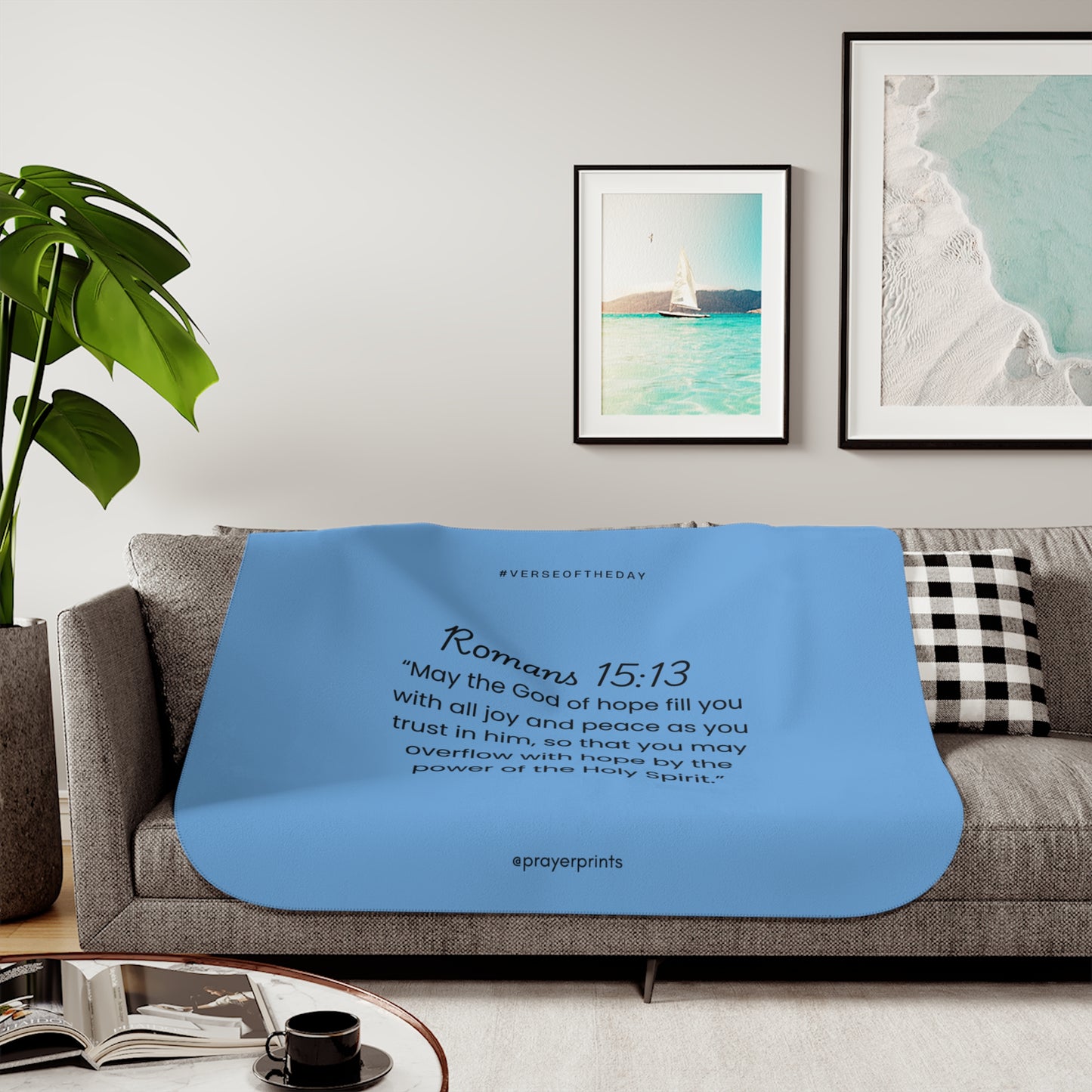 Sherpa Blanket, Two Colors