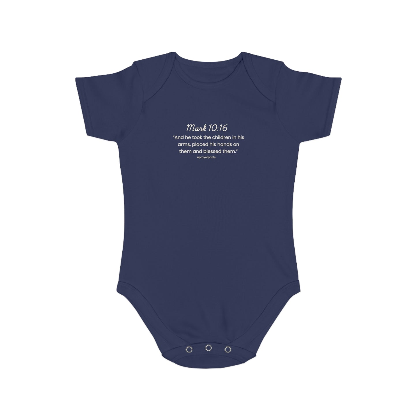 Short Sleeve Baby Bodysuit