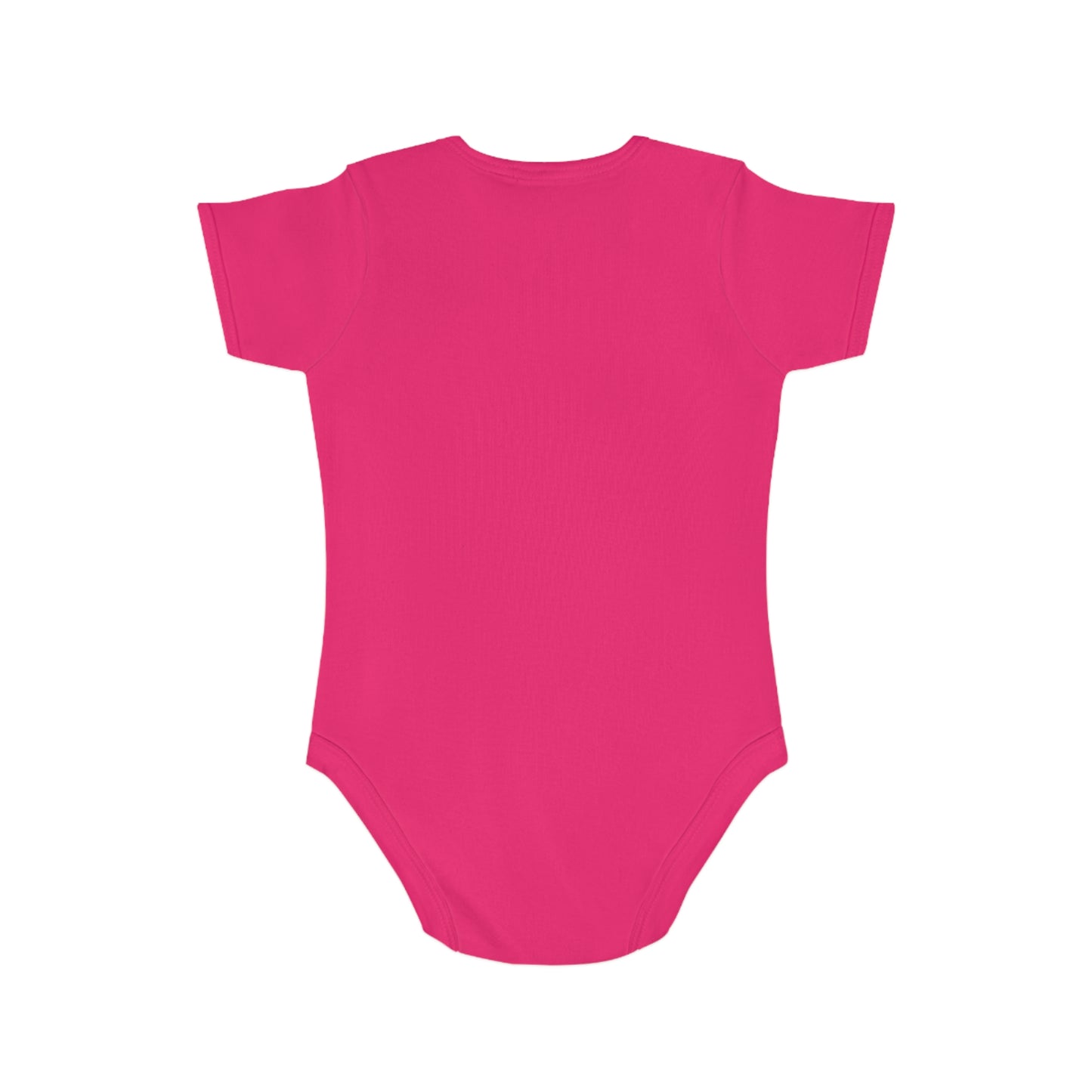 Cute Scripture Short Sleeve Baby Bodysuit - Matthew 18:10