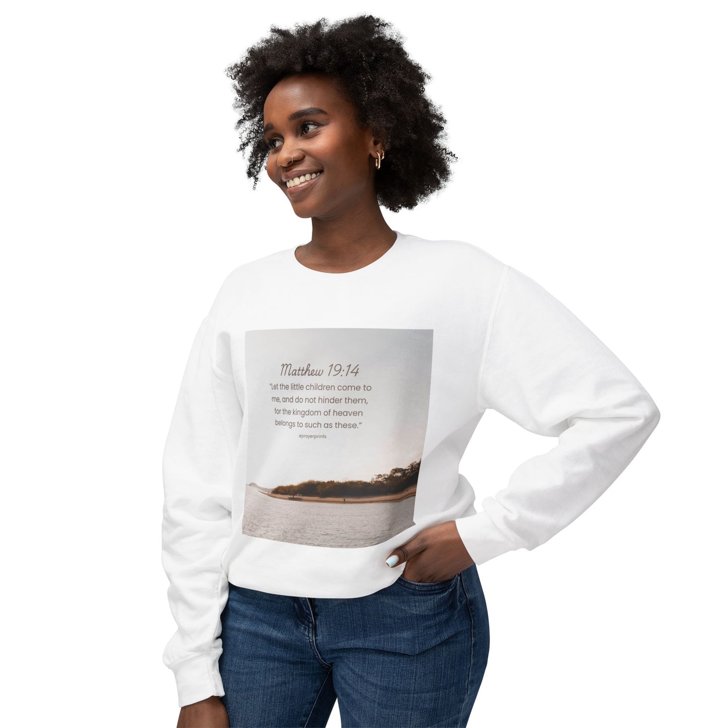 Unisex Lightweight Crewneck Sweatshirt