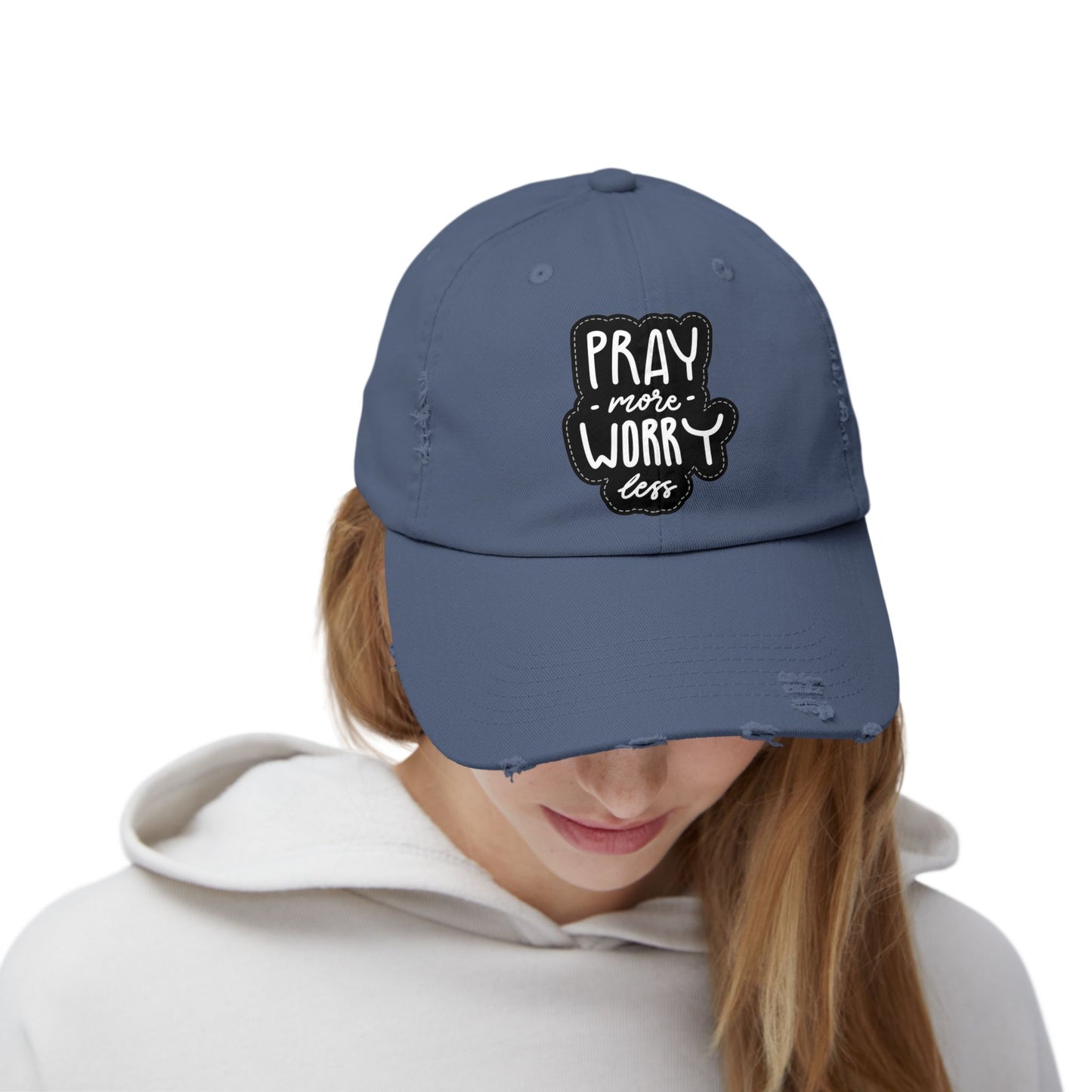Unisex Distressed Cap Tan