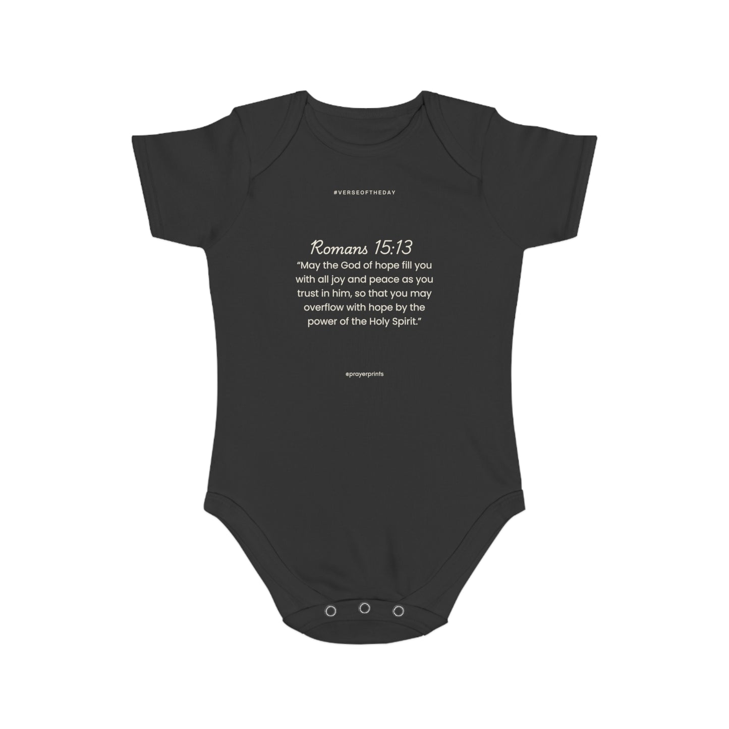 Short Sleeve Baby Bodysuit