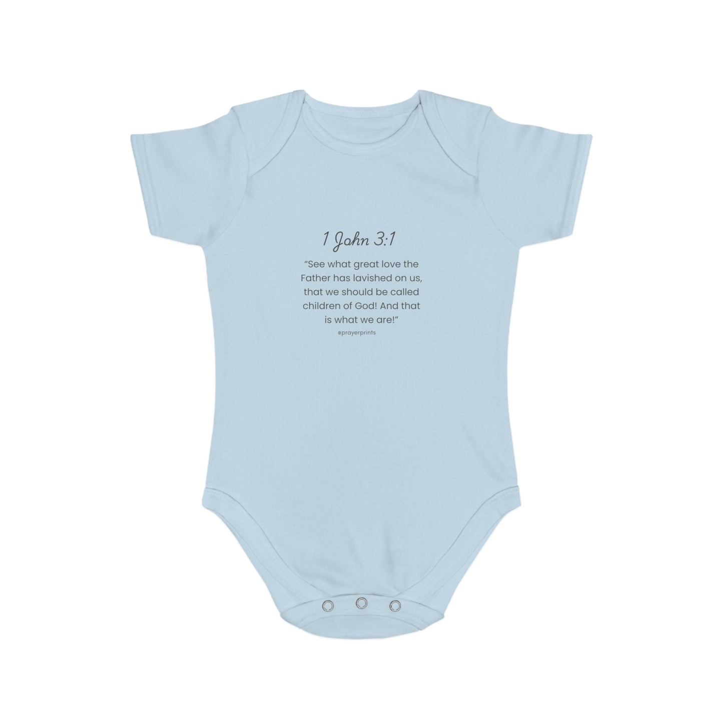 Short Sleeve Baby Bodysuit