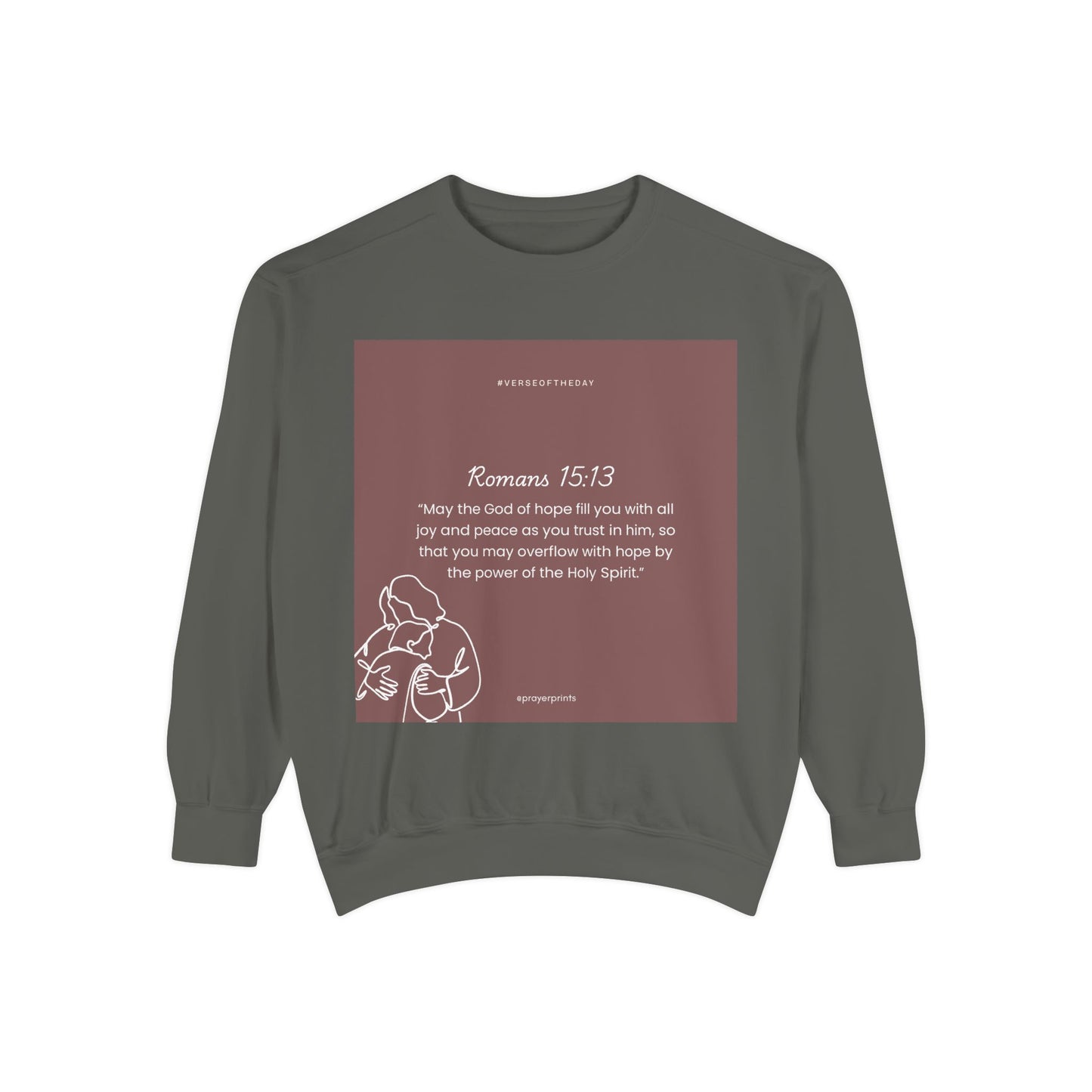 Unisex Garment-Dyed Sweatshirt