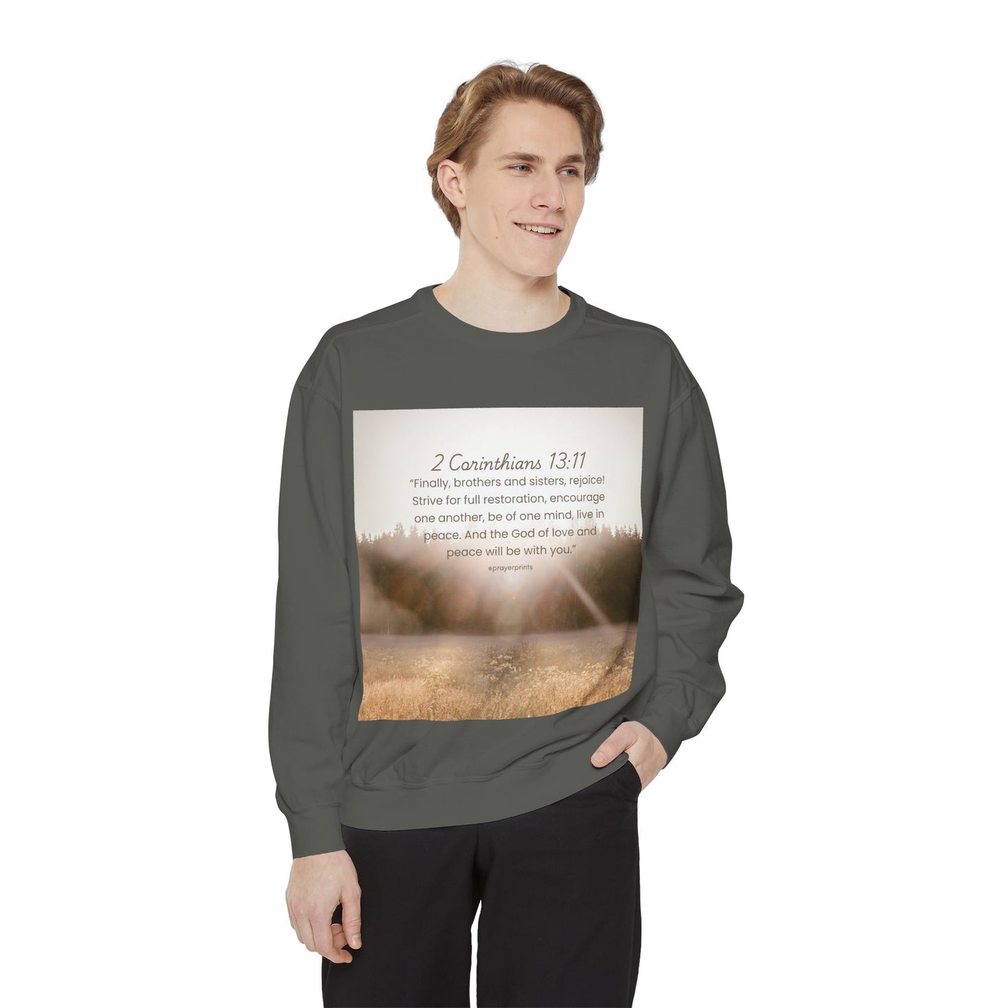 Unisex Garment-Dyed Sweatshirt