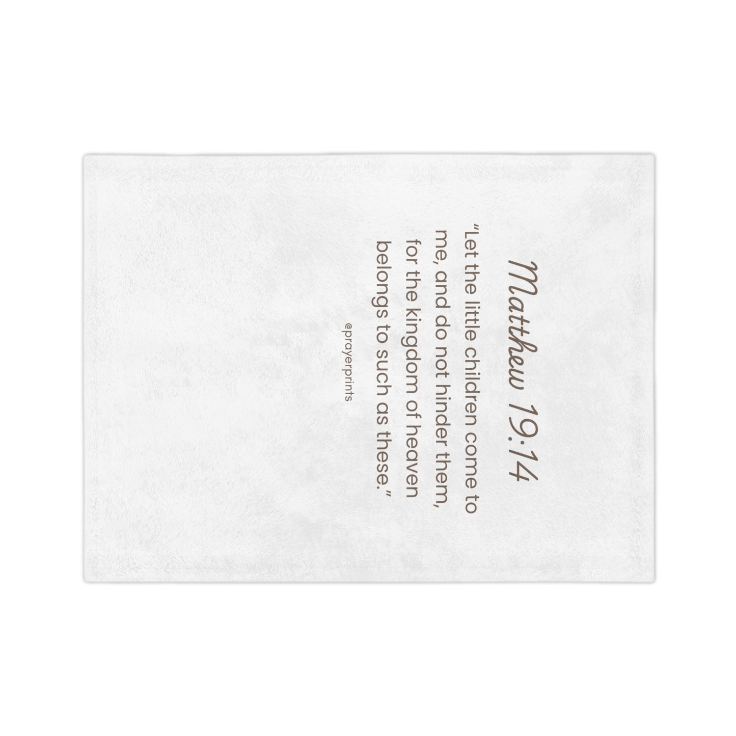 Velveteen Microfiber Blanket