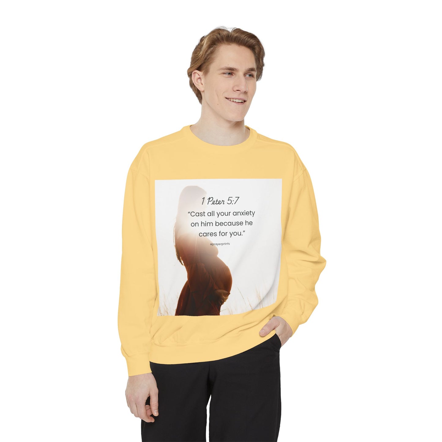 Unisex Garment-Dyed Sweatshirt