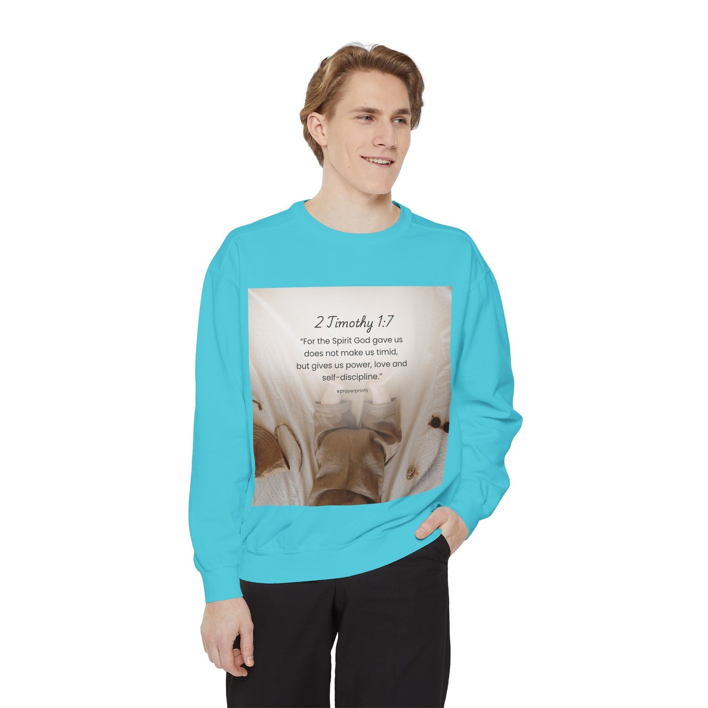 Unisex Garment-Dyed Sweatshirt