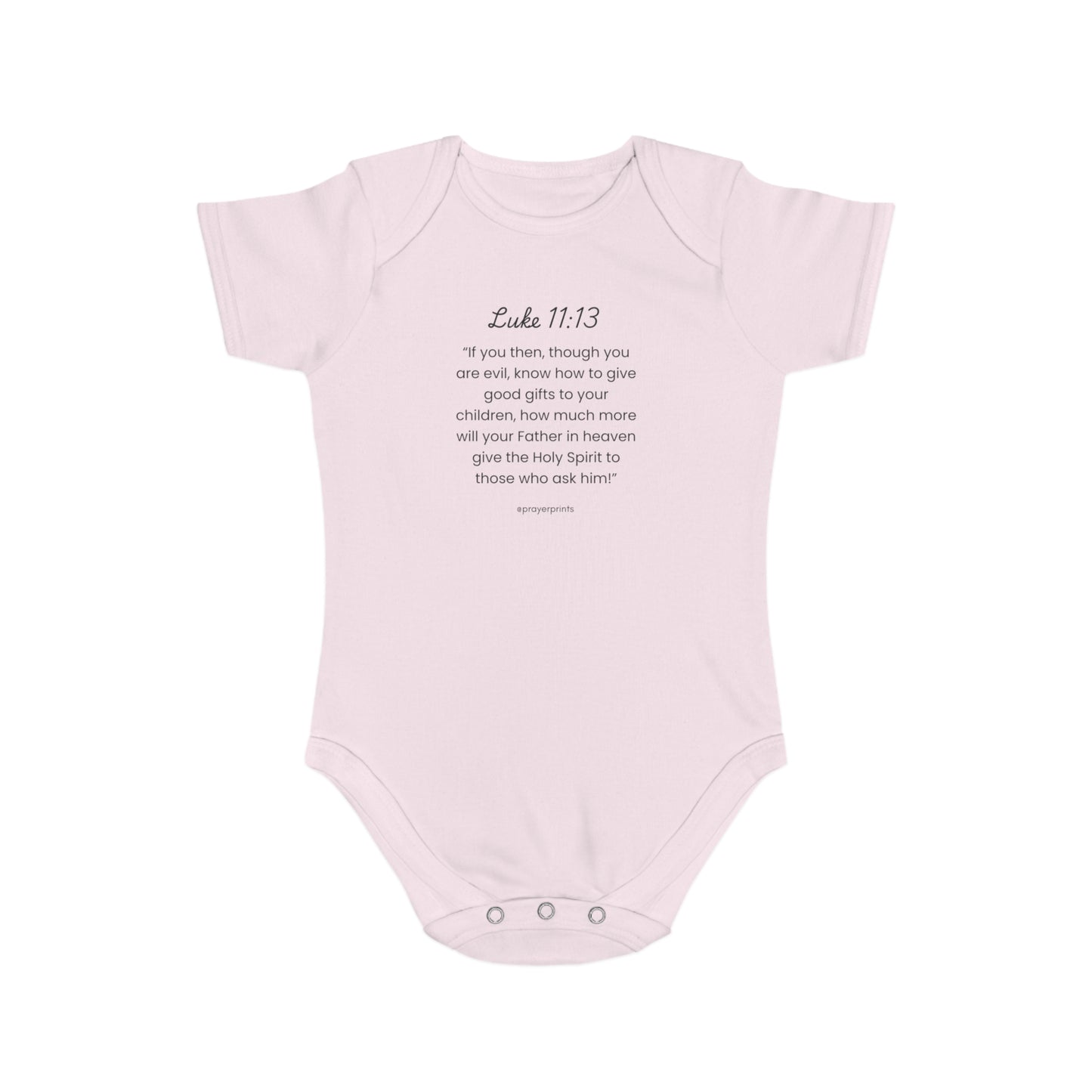 Short Sleeve Baby Bodysuit
