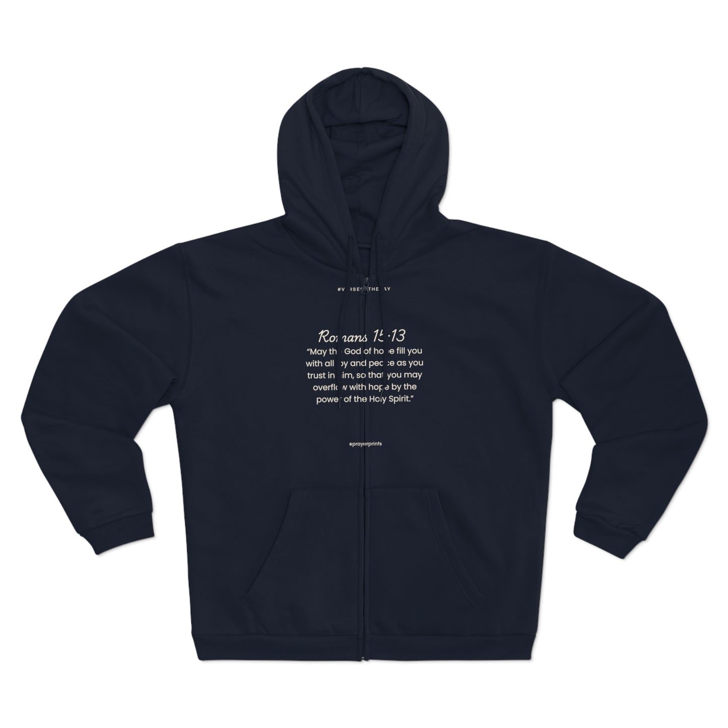 Unisex Hooded Zip Sweatshirt