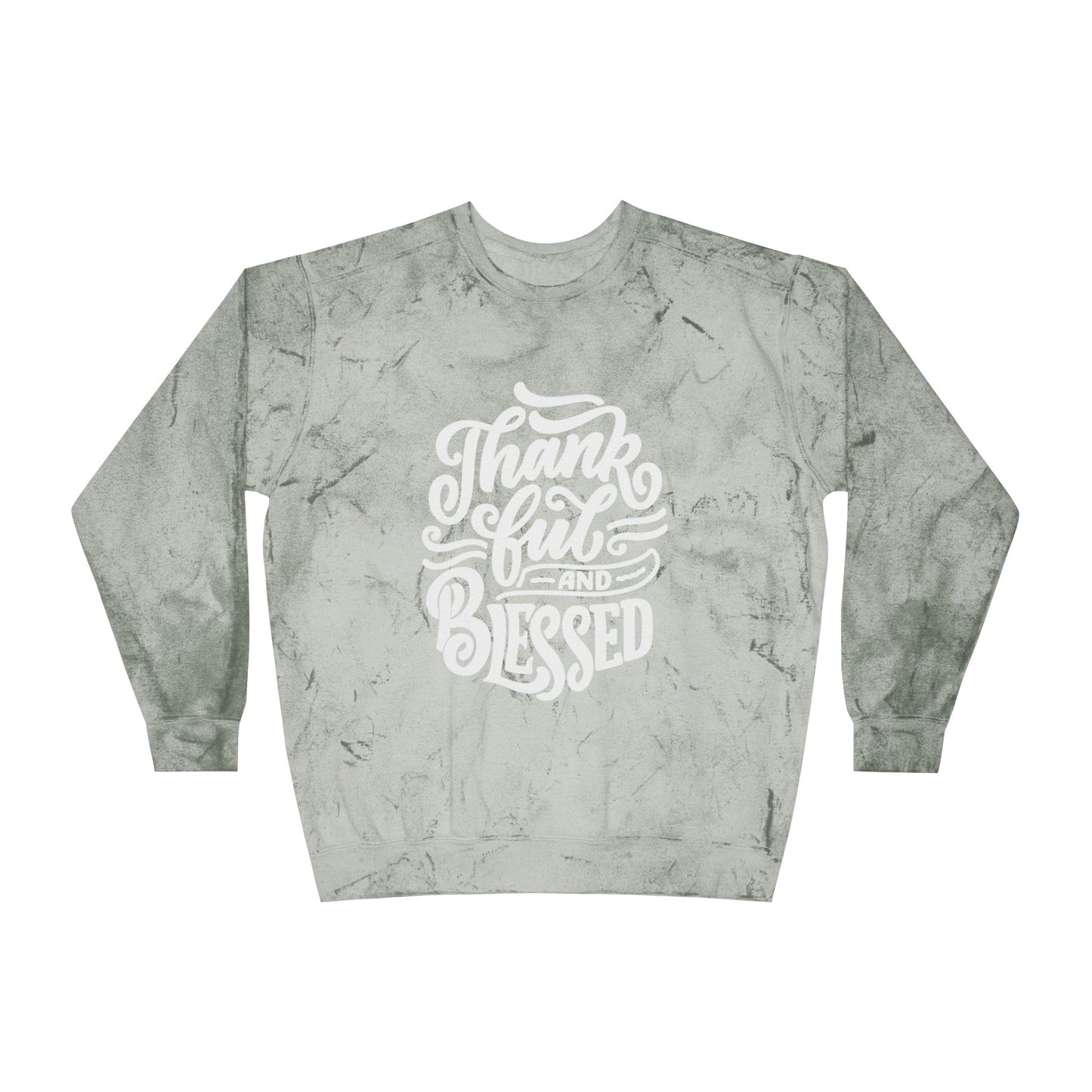 Unisex Color Blast Crewneck Sweatshirt