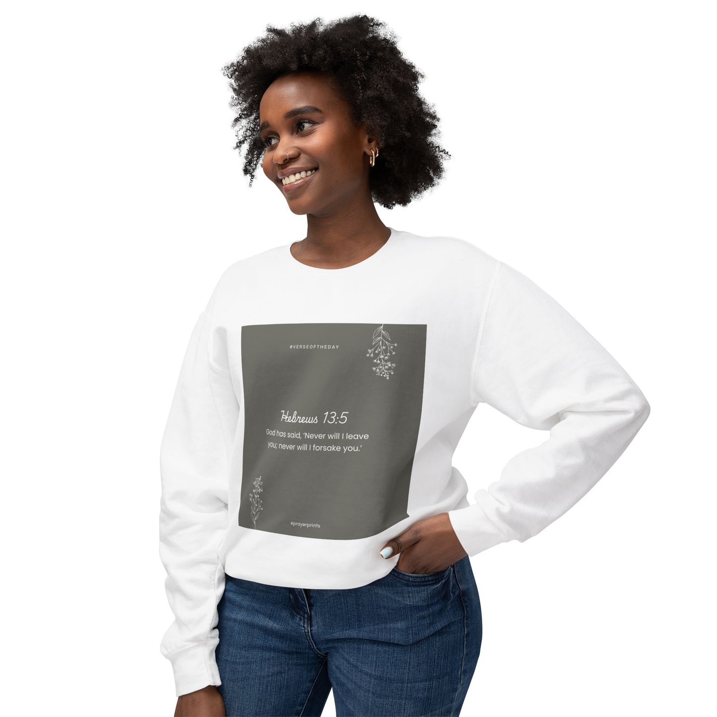 Unisex Lightweight Crewneck Sweatshirt