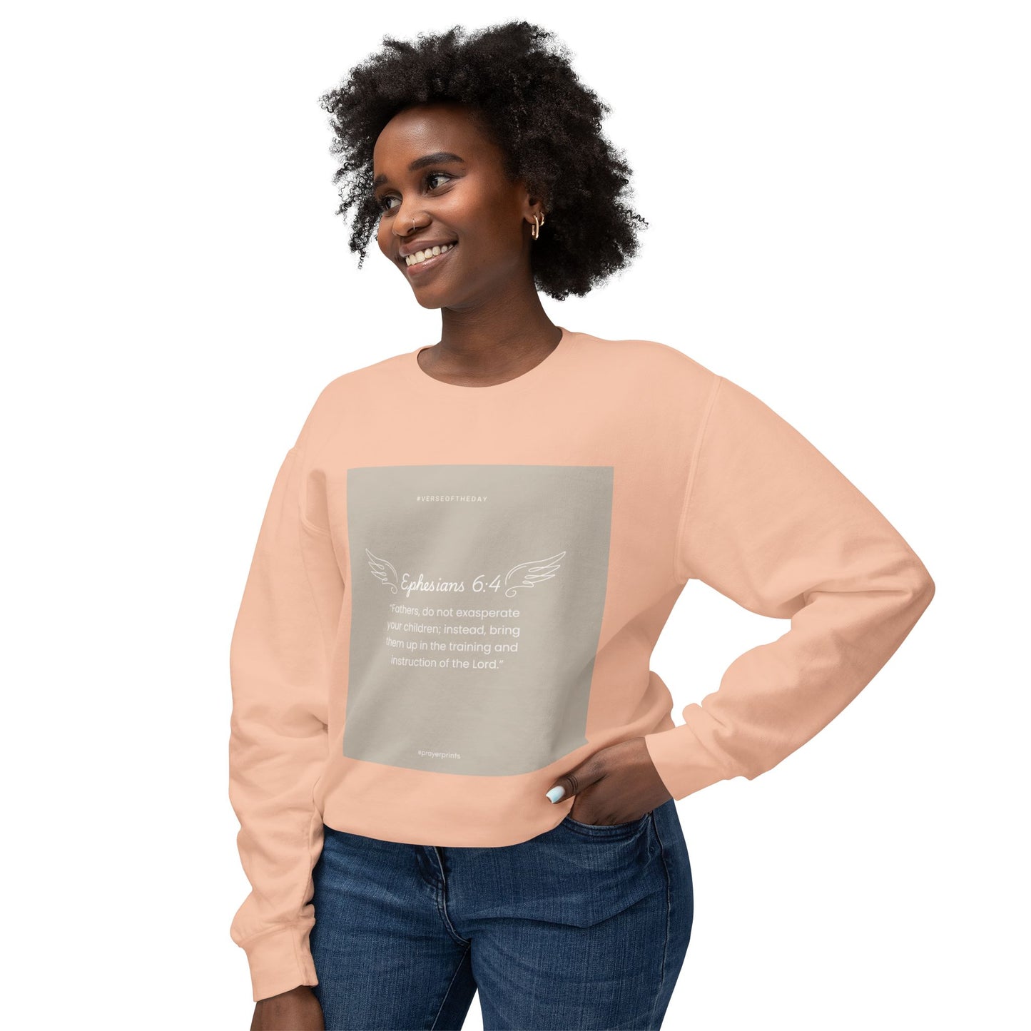Unisex Lightweight Crewneck Sweatshirt