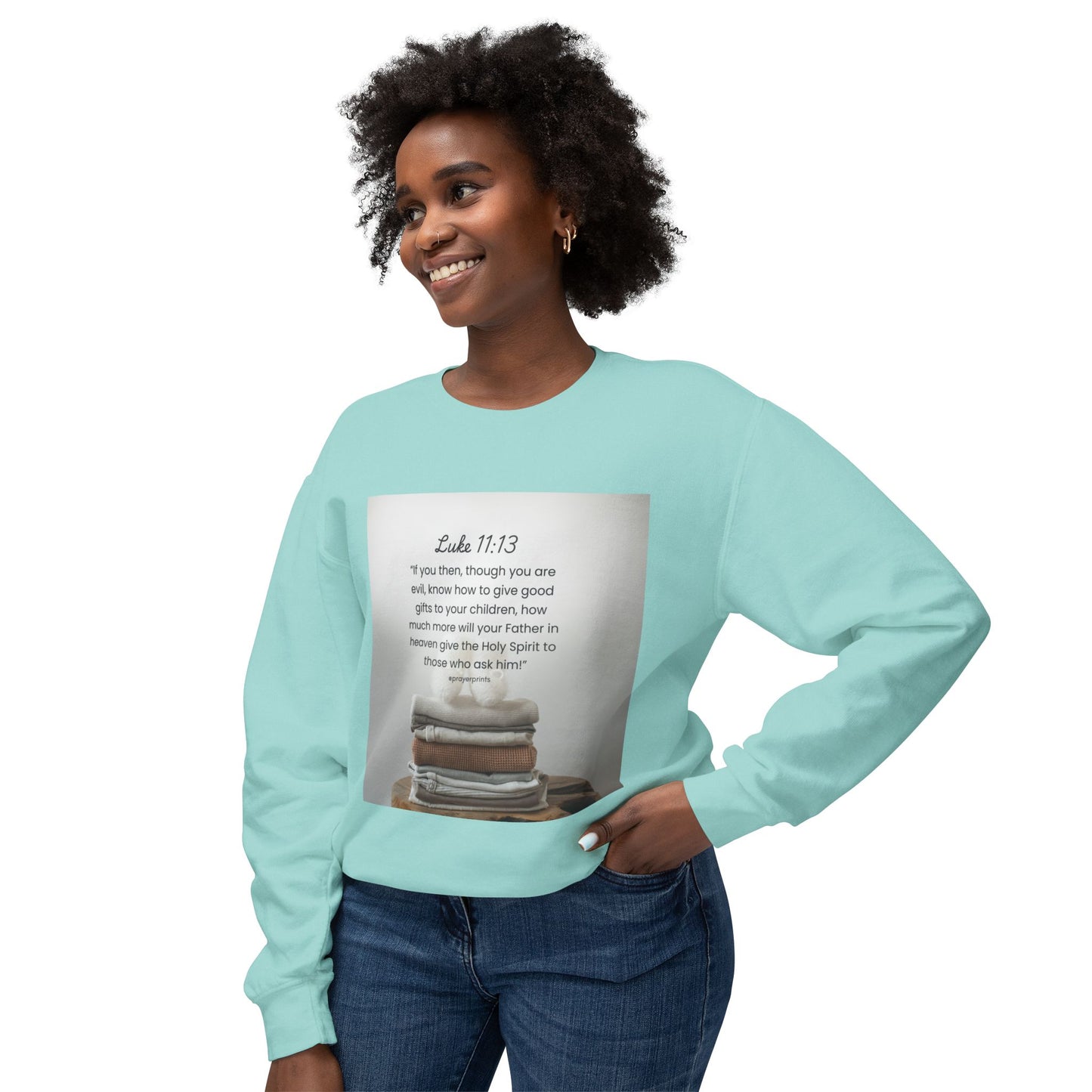 Unisex Lightweight Crewneck Sweatshirt