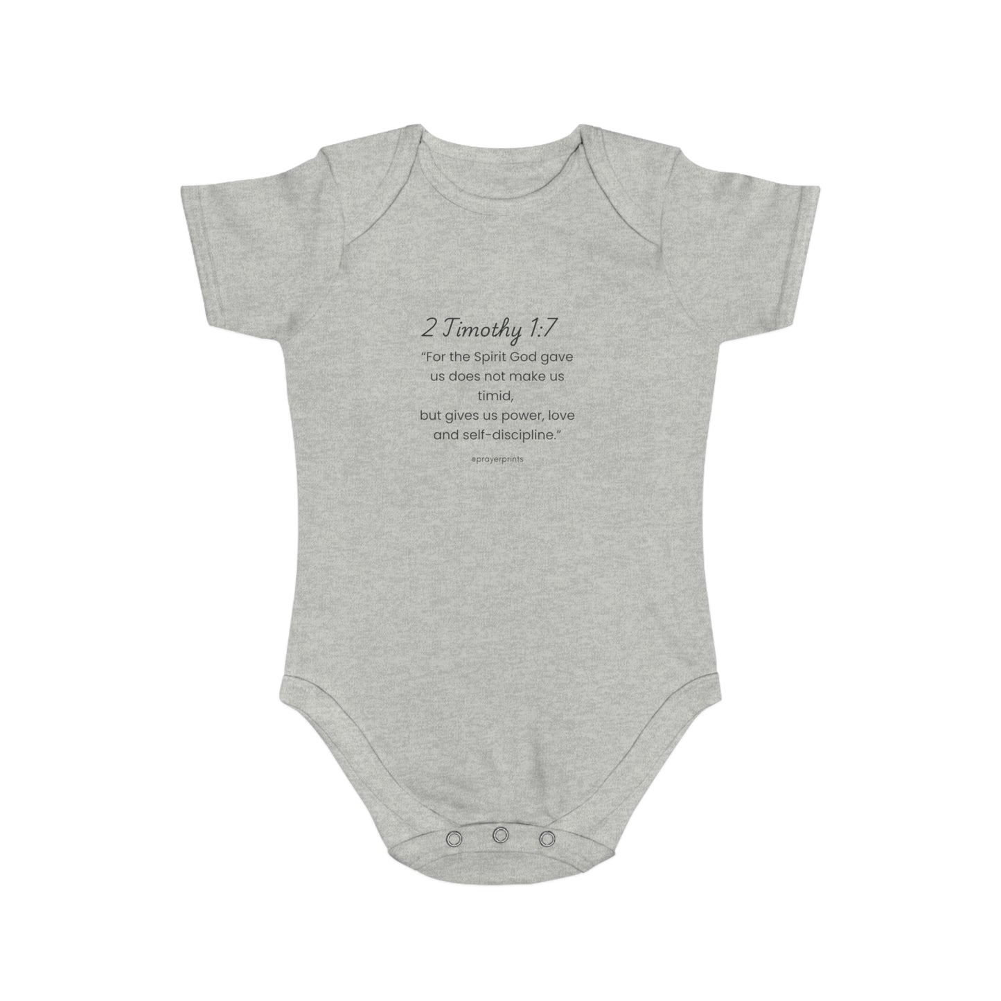 Short Sleeve Baby Bodysuit