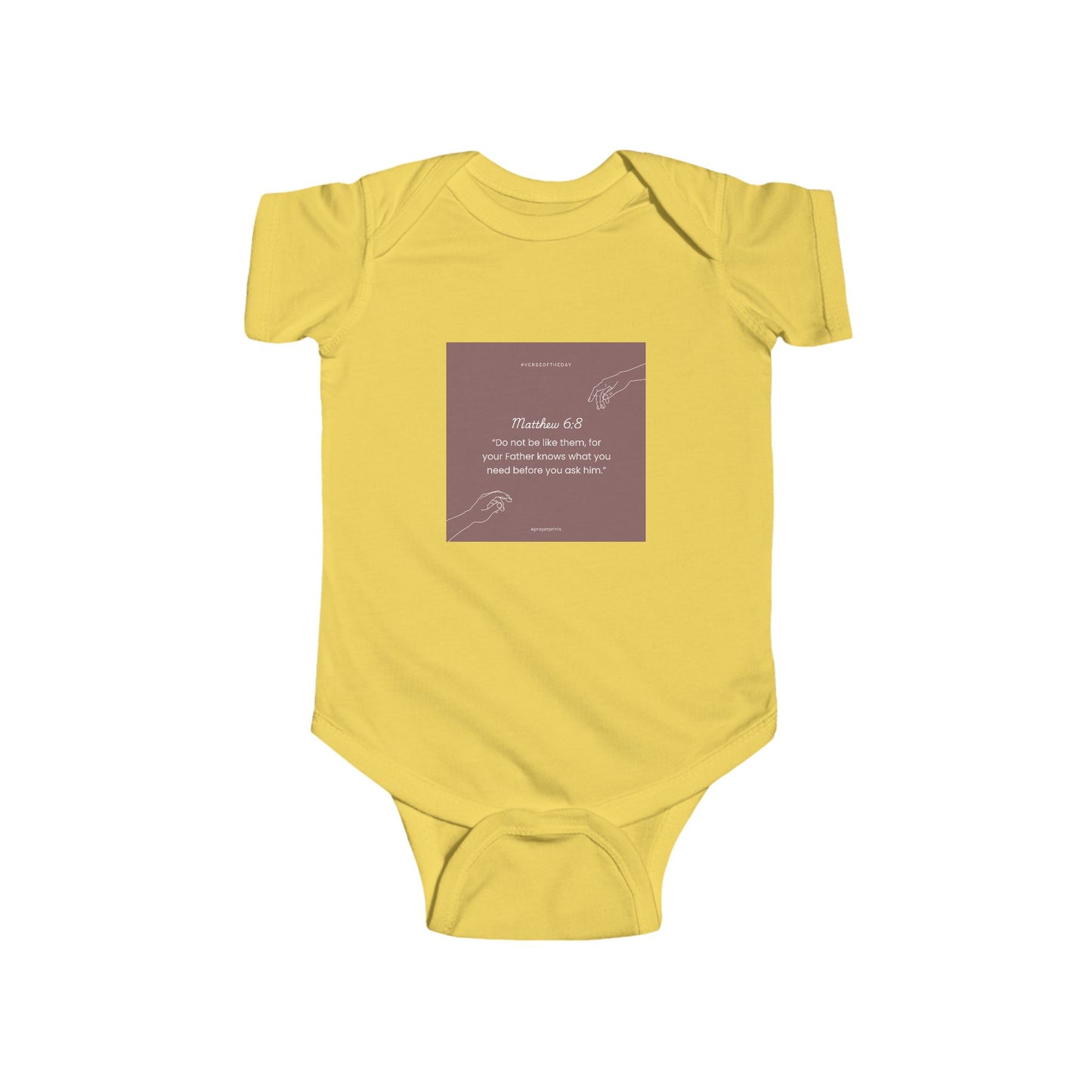 Infant Fine Jersey Bodysuit