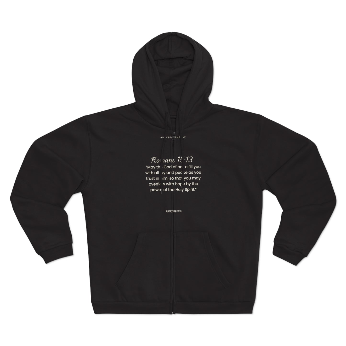 Unisex Hooded Zip Sweatshirt