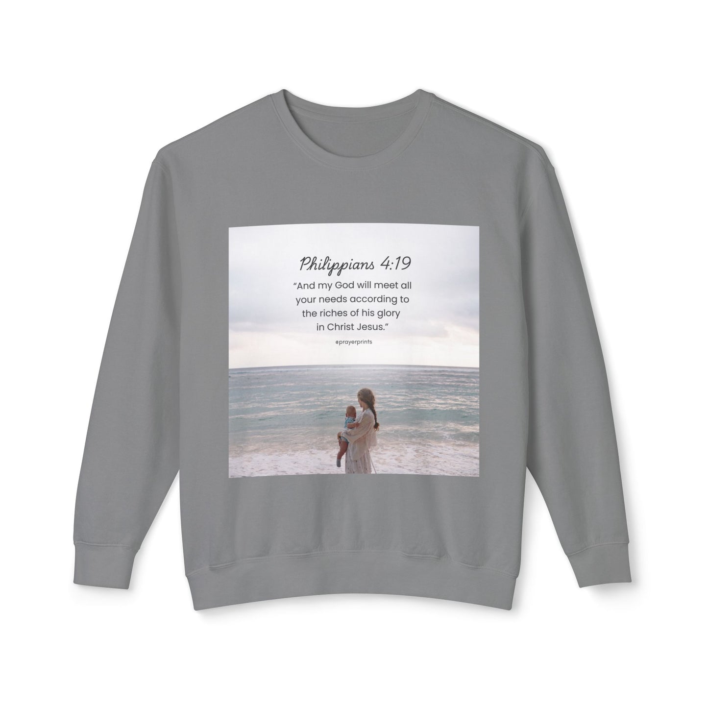 Unisex Lightweight Crewneck Sweatshirt