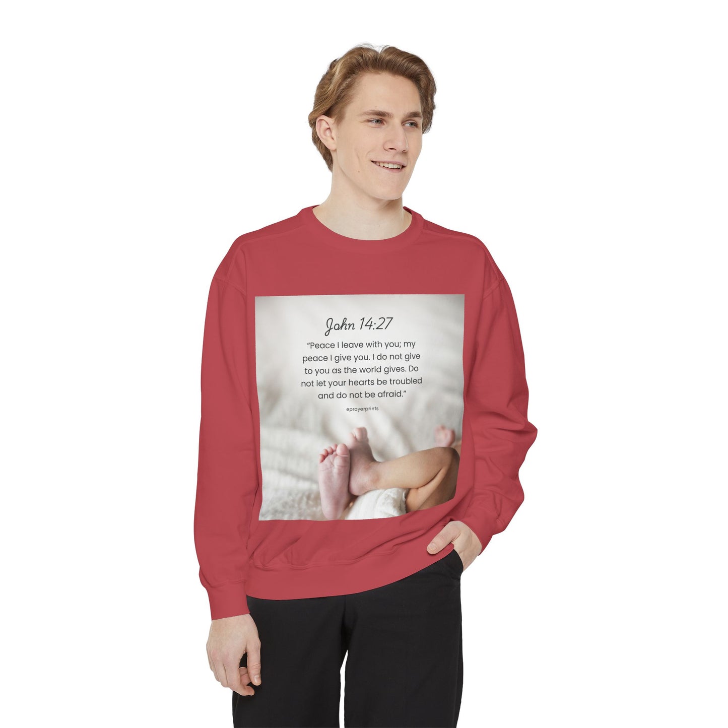 Unisex Garment-Dyed Sweatshirt