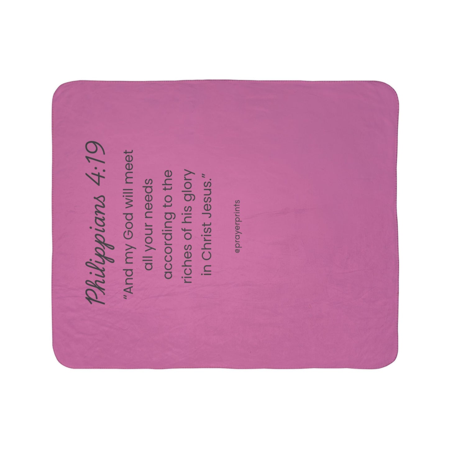 Fleece Sherpa Blanket