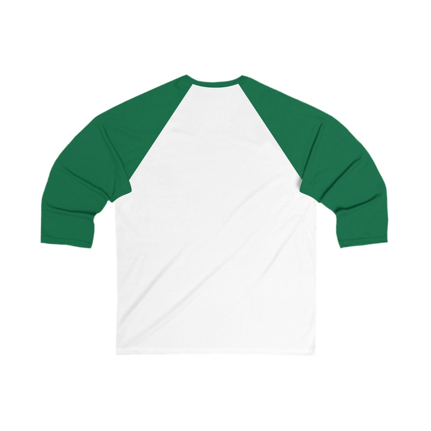 Inspirational 3/4 Sleeve Baseball Tee - Romans 8:31 Design