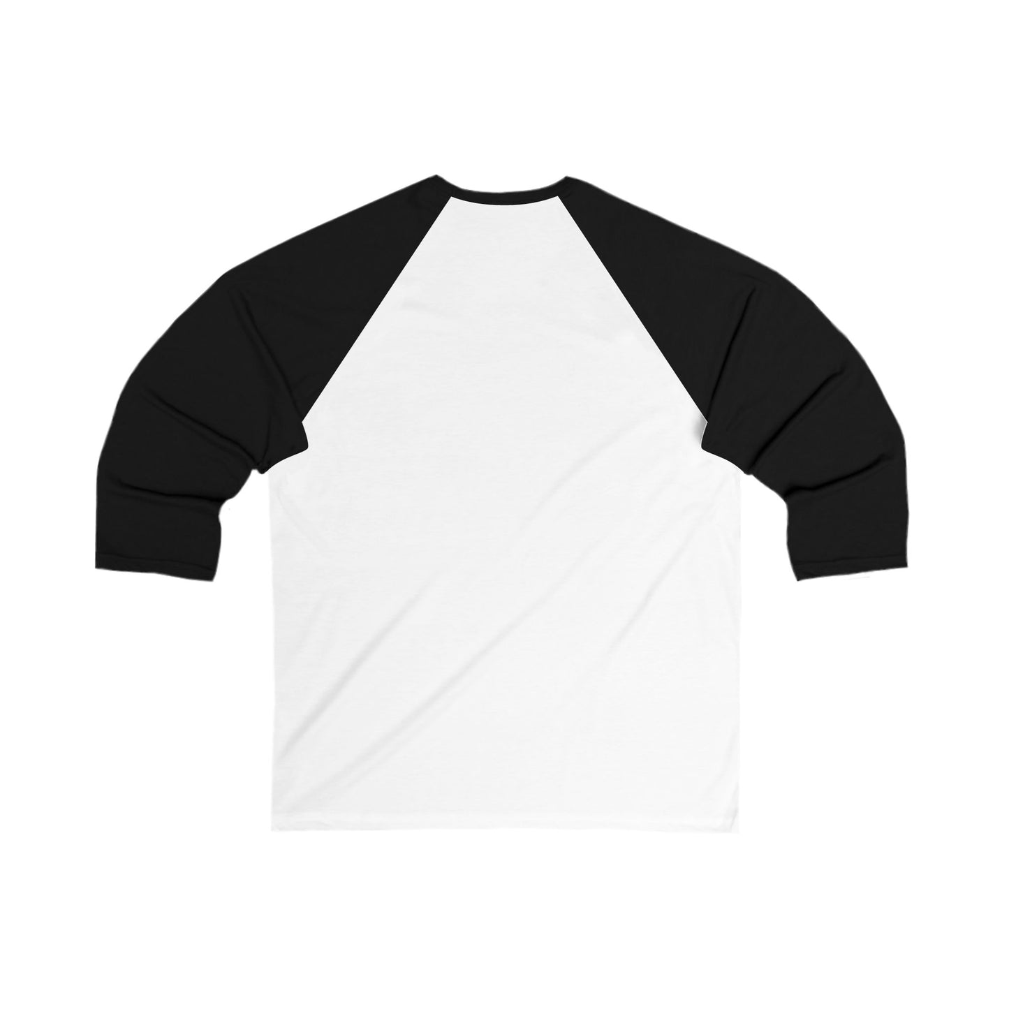 Inspirational 3/4 Sleeve Baseball Tee - Romans 8:31 Design
