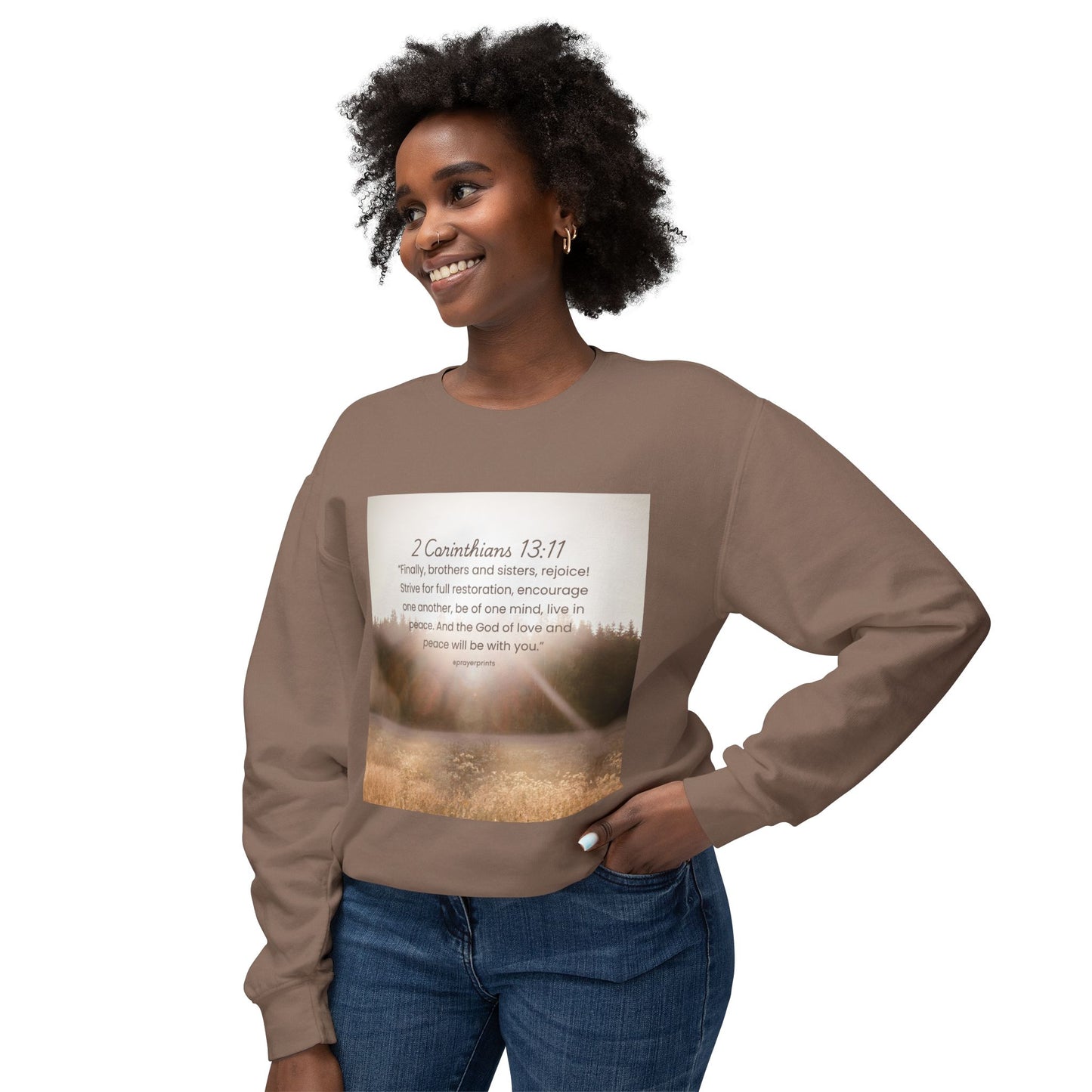 Unisex Lightweight Crewneck Sweatshirt