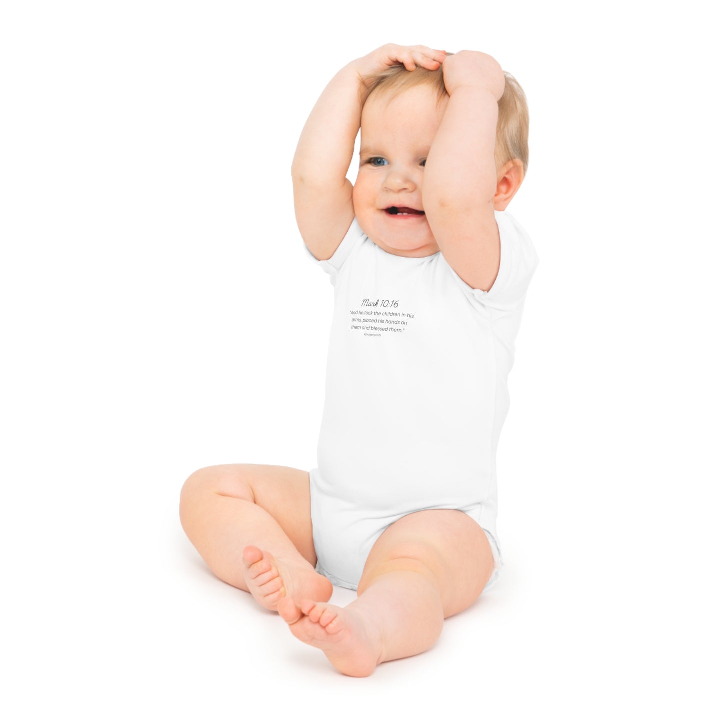 Cute Bible Verse Baby Bodysuit - Mat 10:16 - Ideal Baby Gift