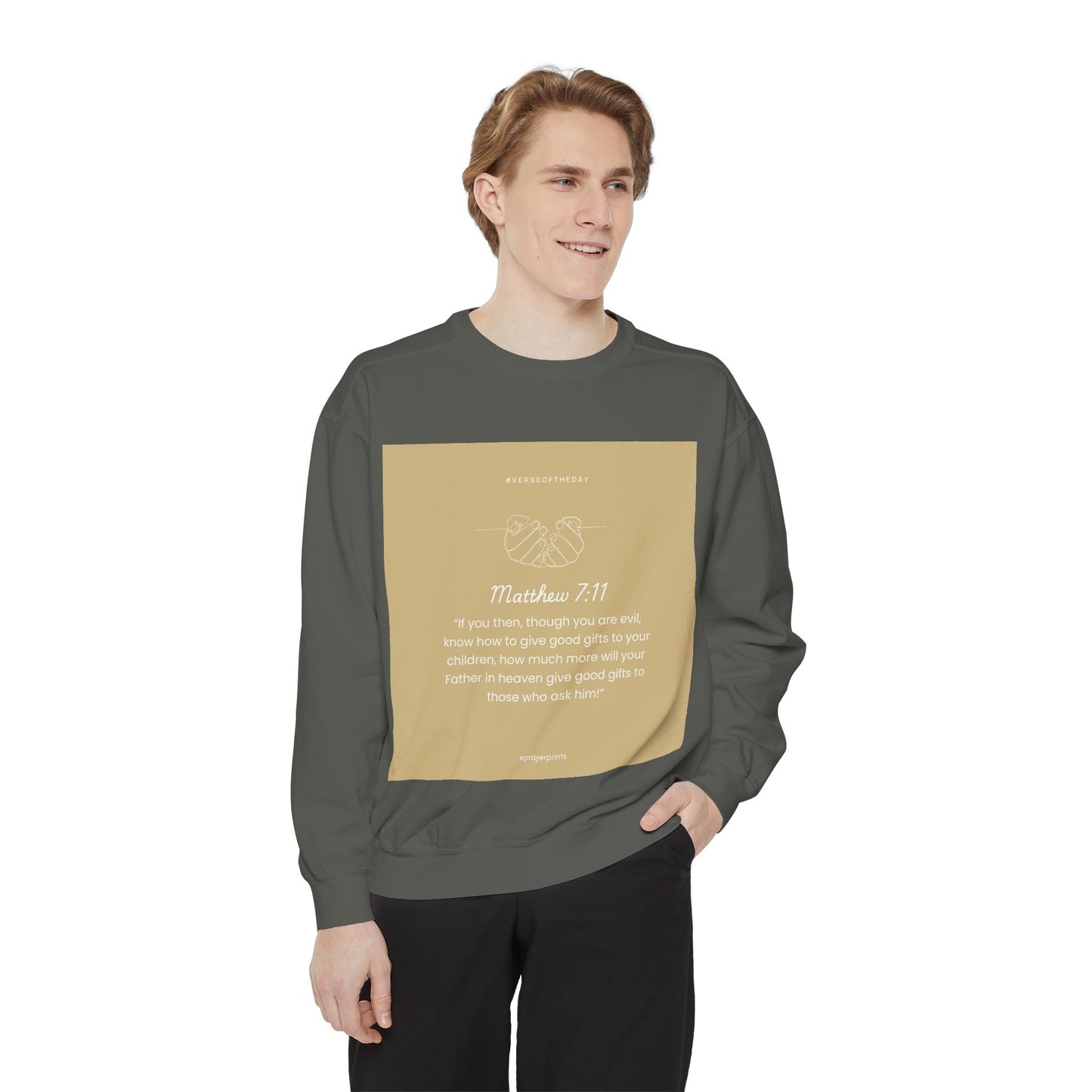 Unisex Garment-Dyed Sweatshirt