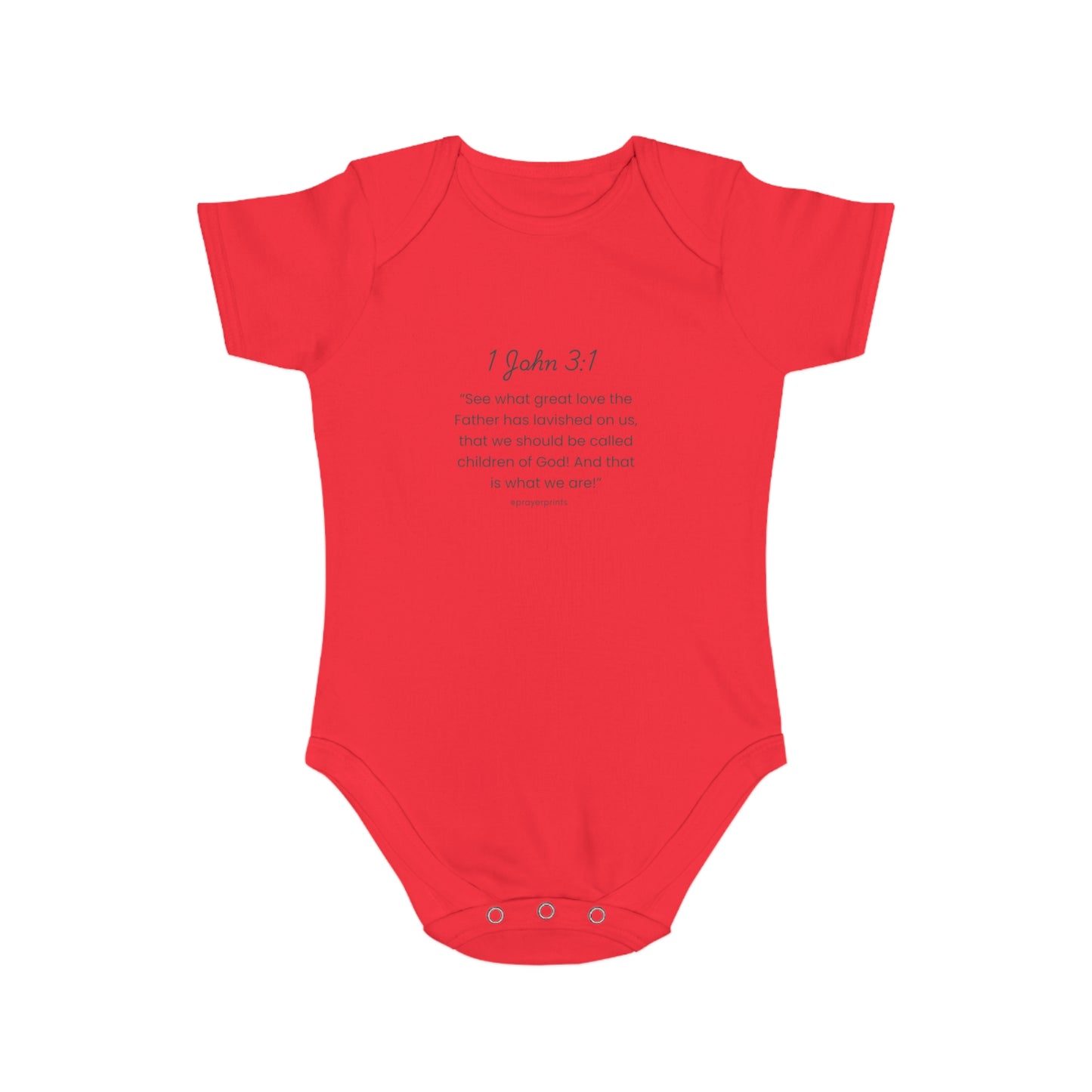 Short Sleeve Baby Bodysuit