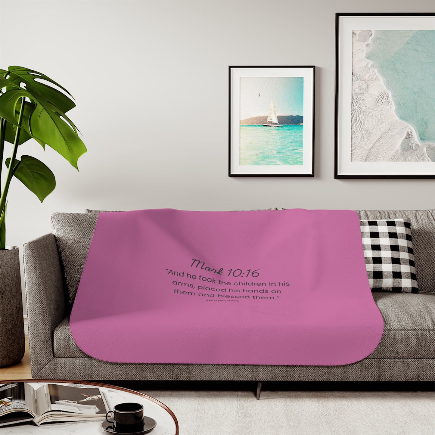 Sherpa Blanket, Two Colors