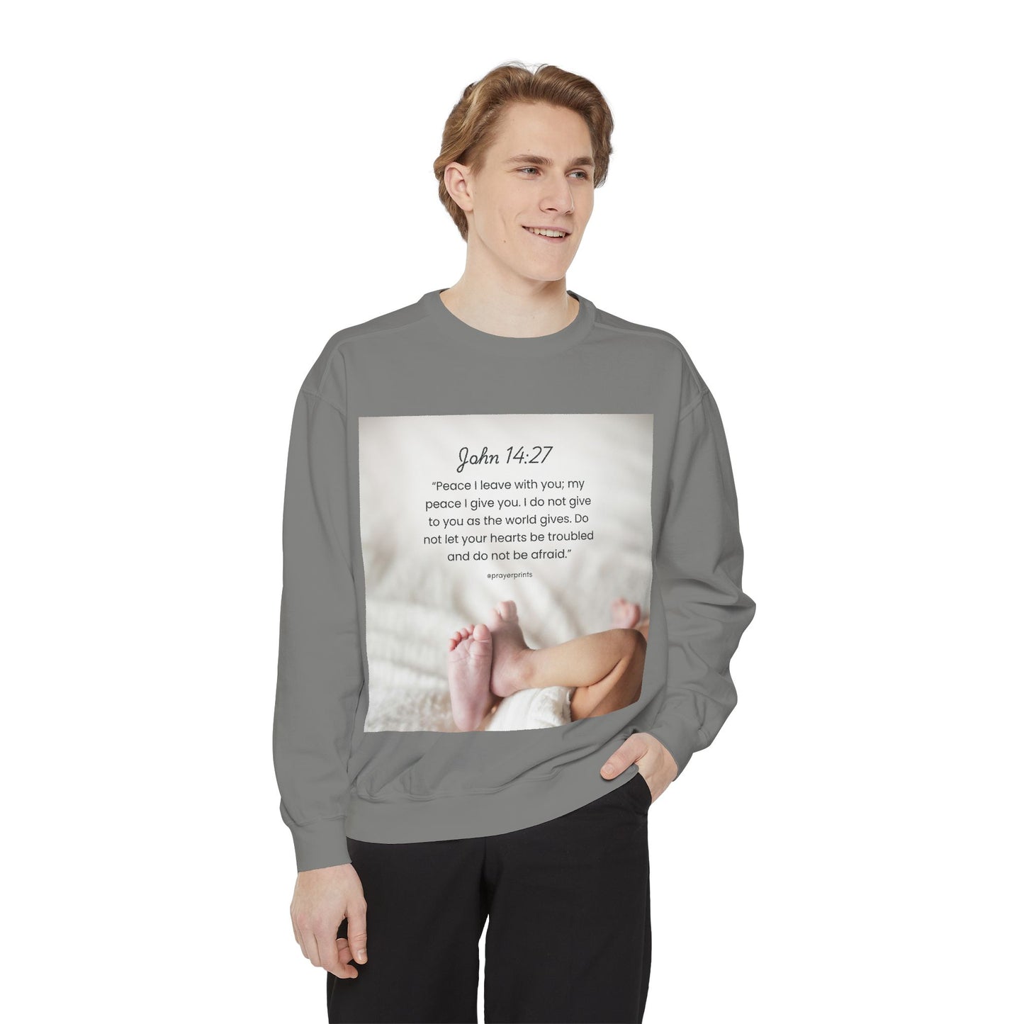 Unisex Garment-Dyed Sweatshirt