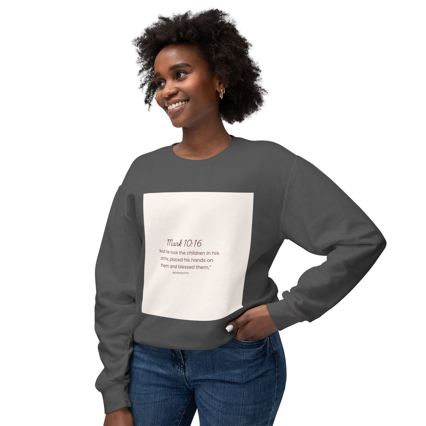Unisex Lightweight Crewneck Sweatshirt