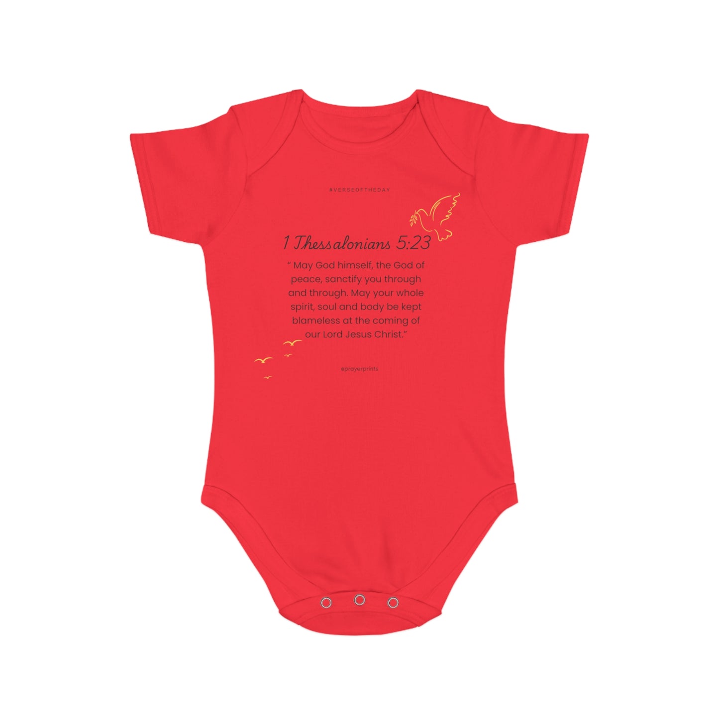 Short Sleeve Baby Bodysuit