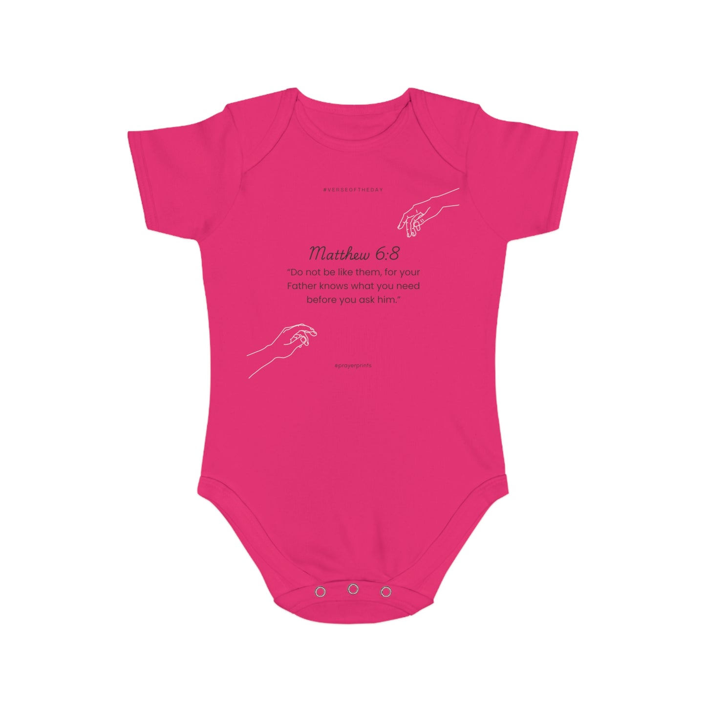 Short Sleeve Baby Bodysuit
