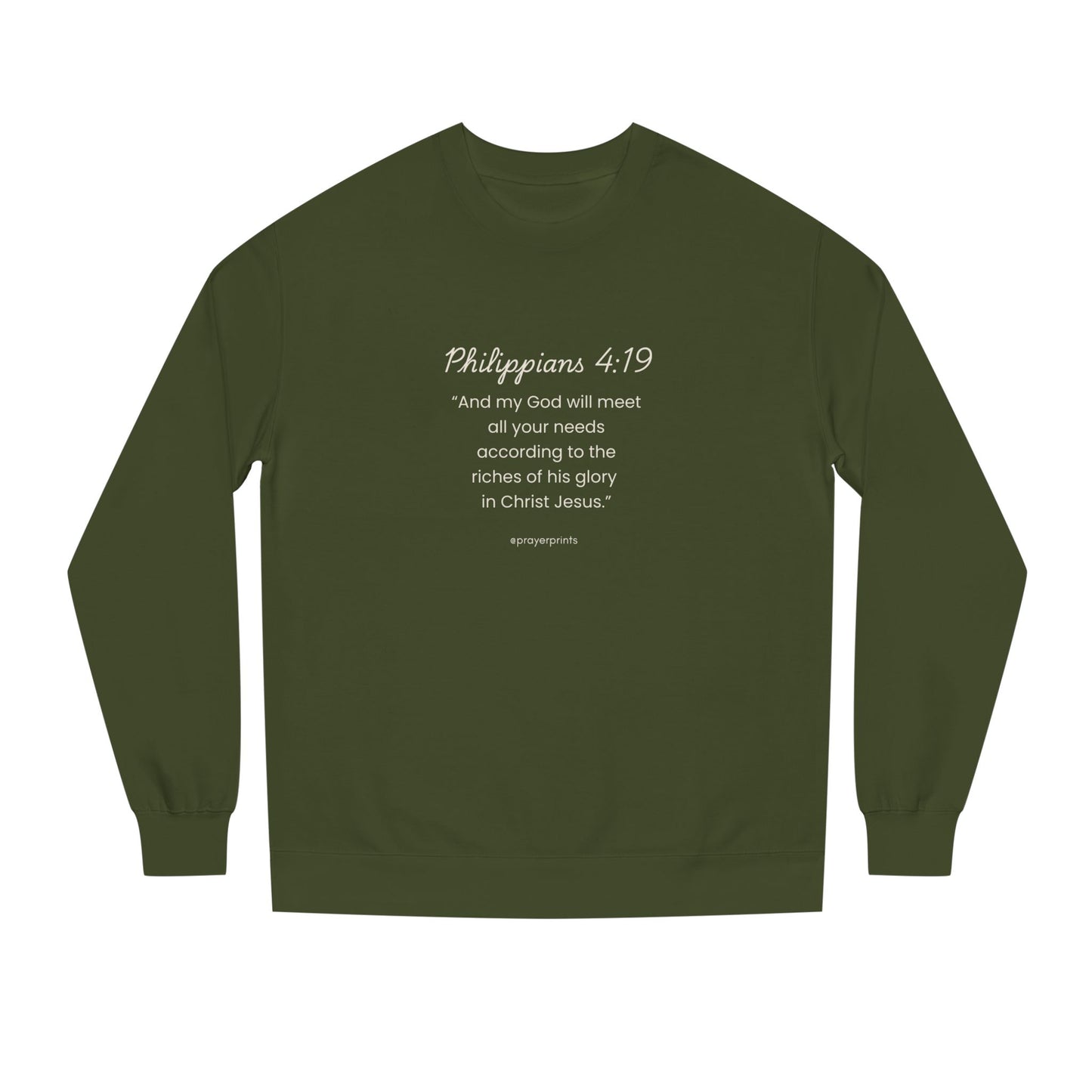 Unisex Crew Neck Sweatshirt