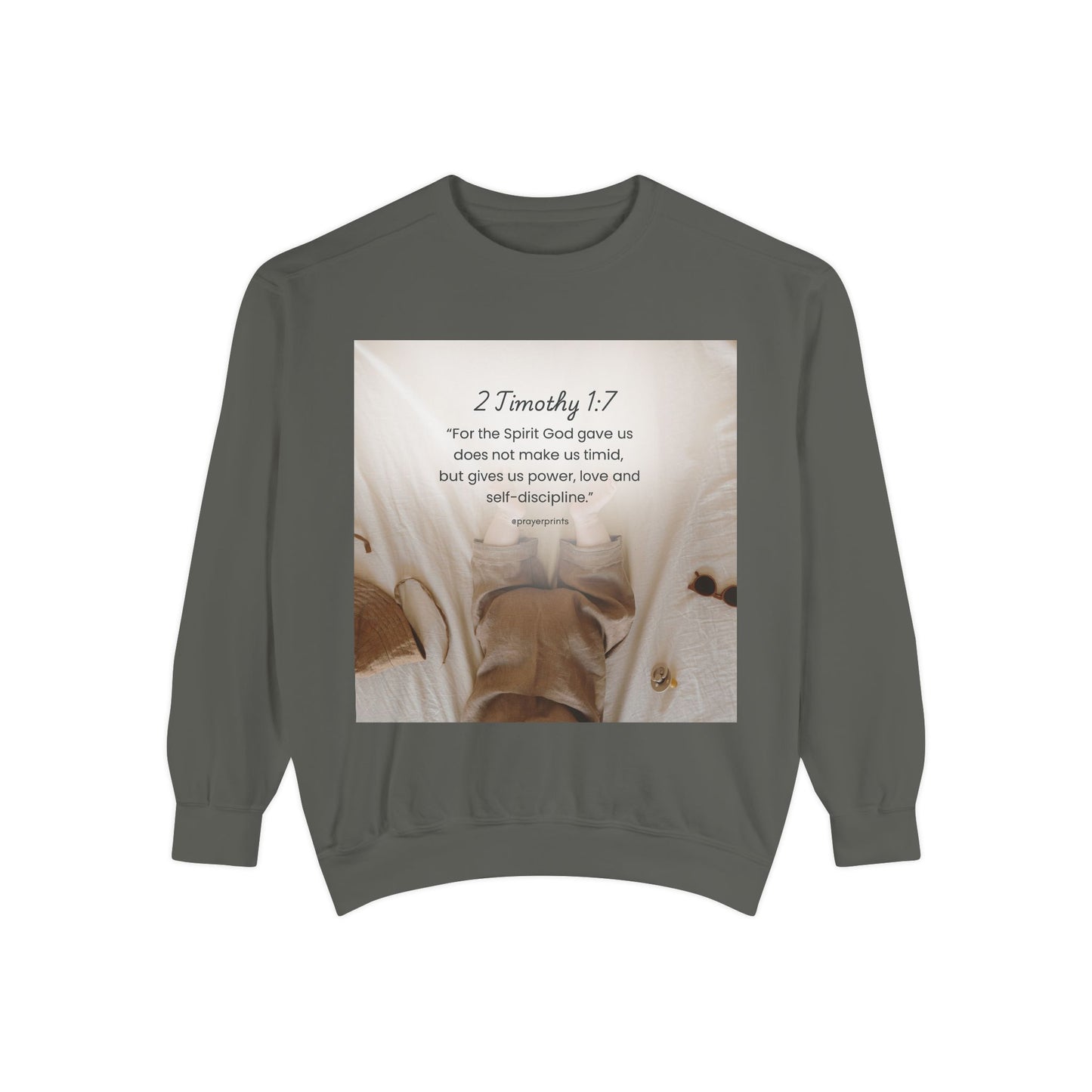Unisex Garment-Dyed Sweatshirt