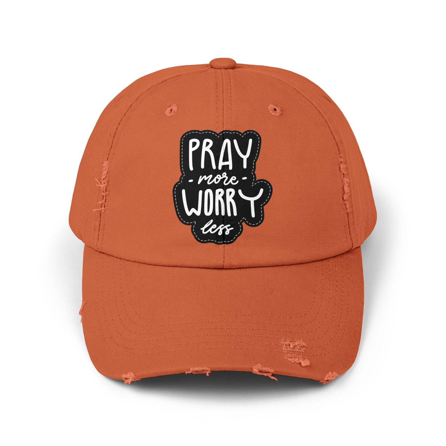 Unisex Distressed Cap Tan