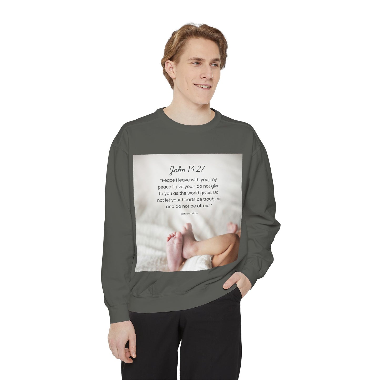 Unisex Garment-Dyed Sweatshirt