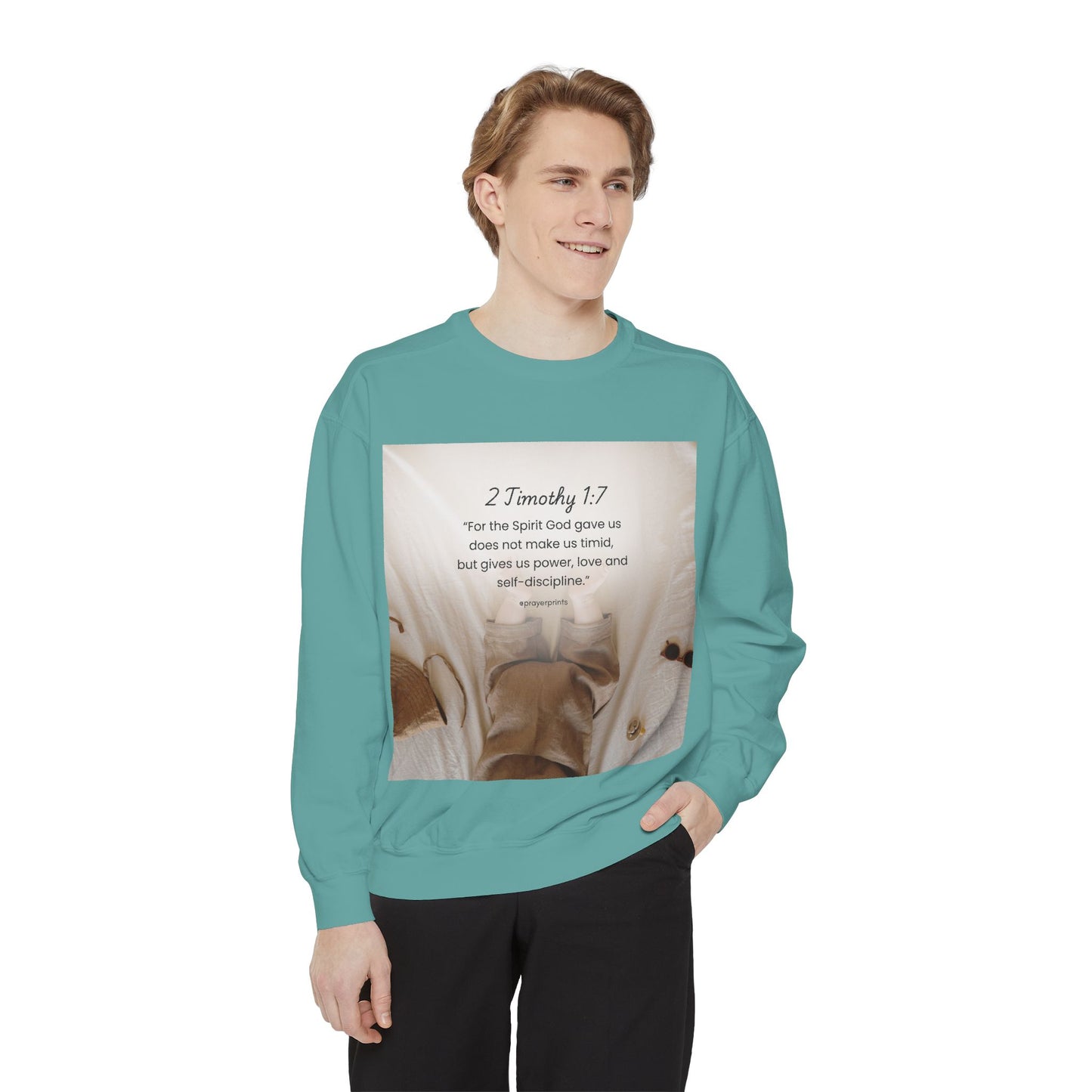 Unisex Garment-Dyed Sweatshirt