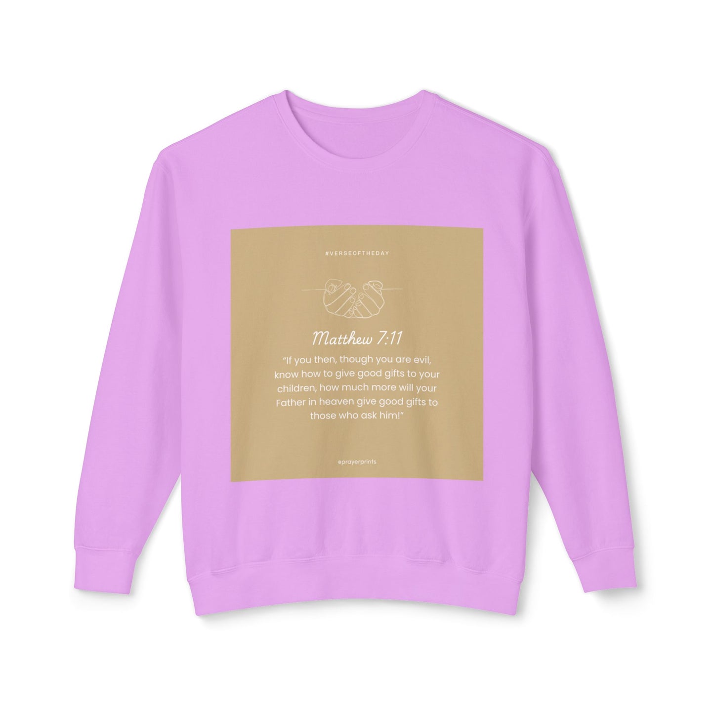 Unisex Lightweight Crewneck Sweatshirt