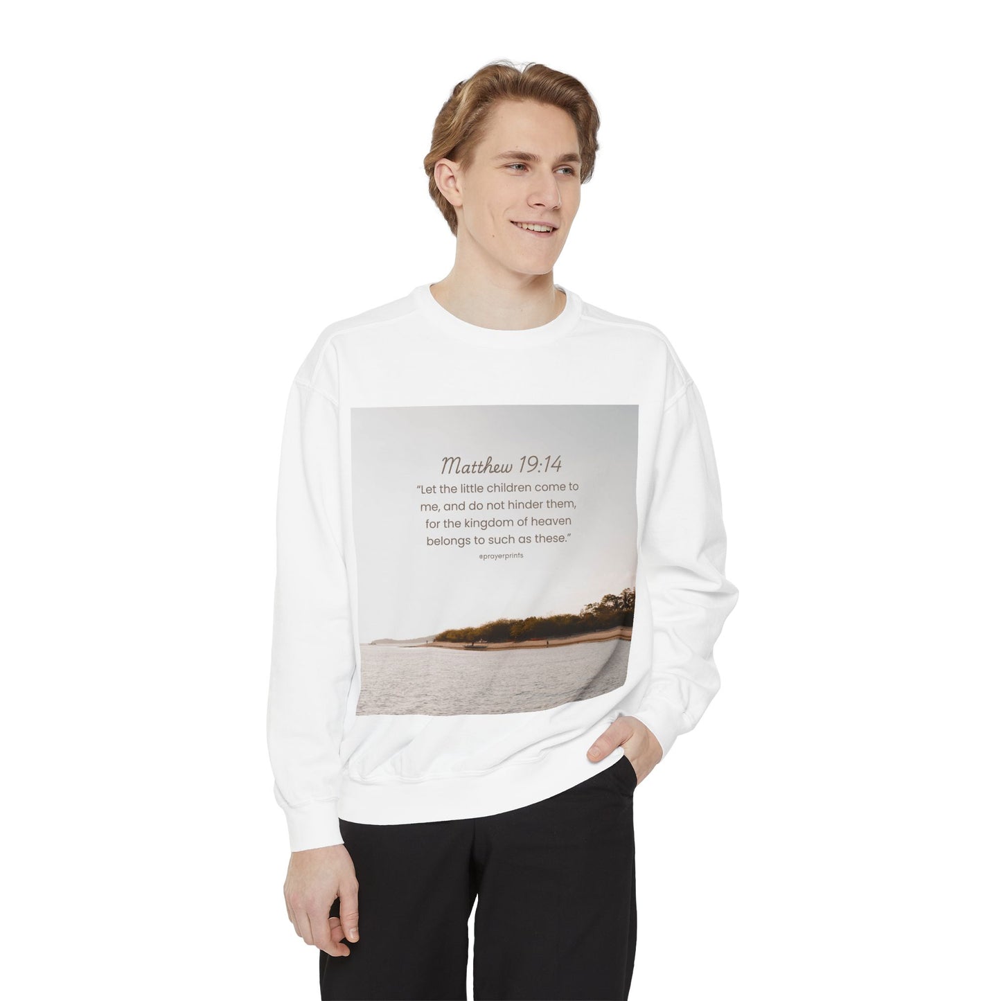 Unisex Garment-Dyed Sweatshirt