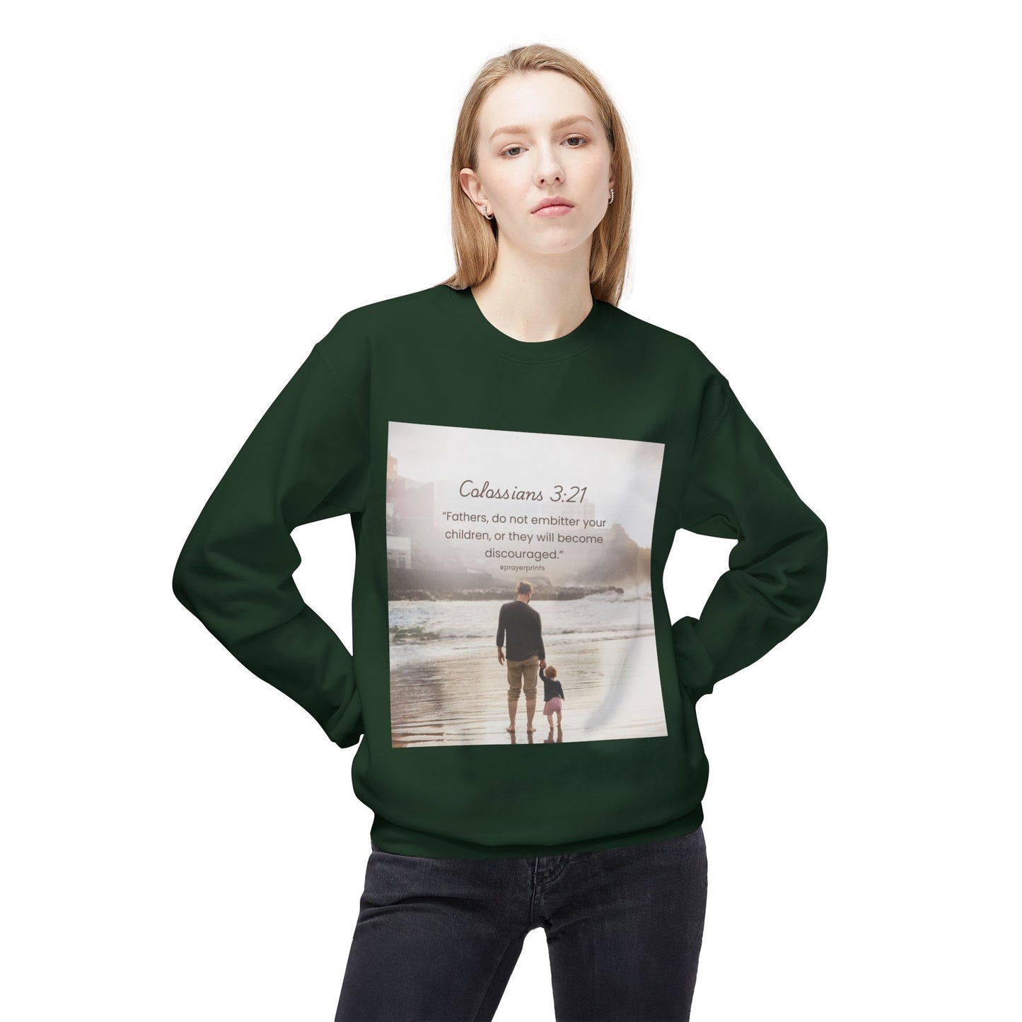 Unisex Midweight Softstyle Fleece Crewneck Sweatshirt