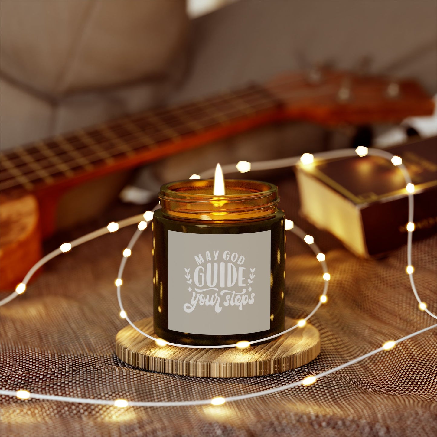 Guided Steps Scented Candle - Coconut Apricot Wax (4oz & 9oz)