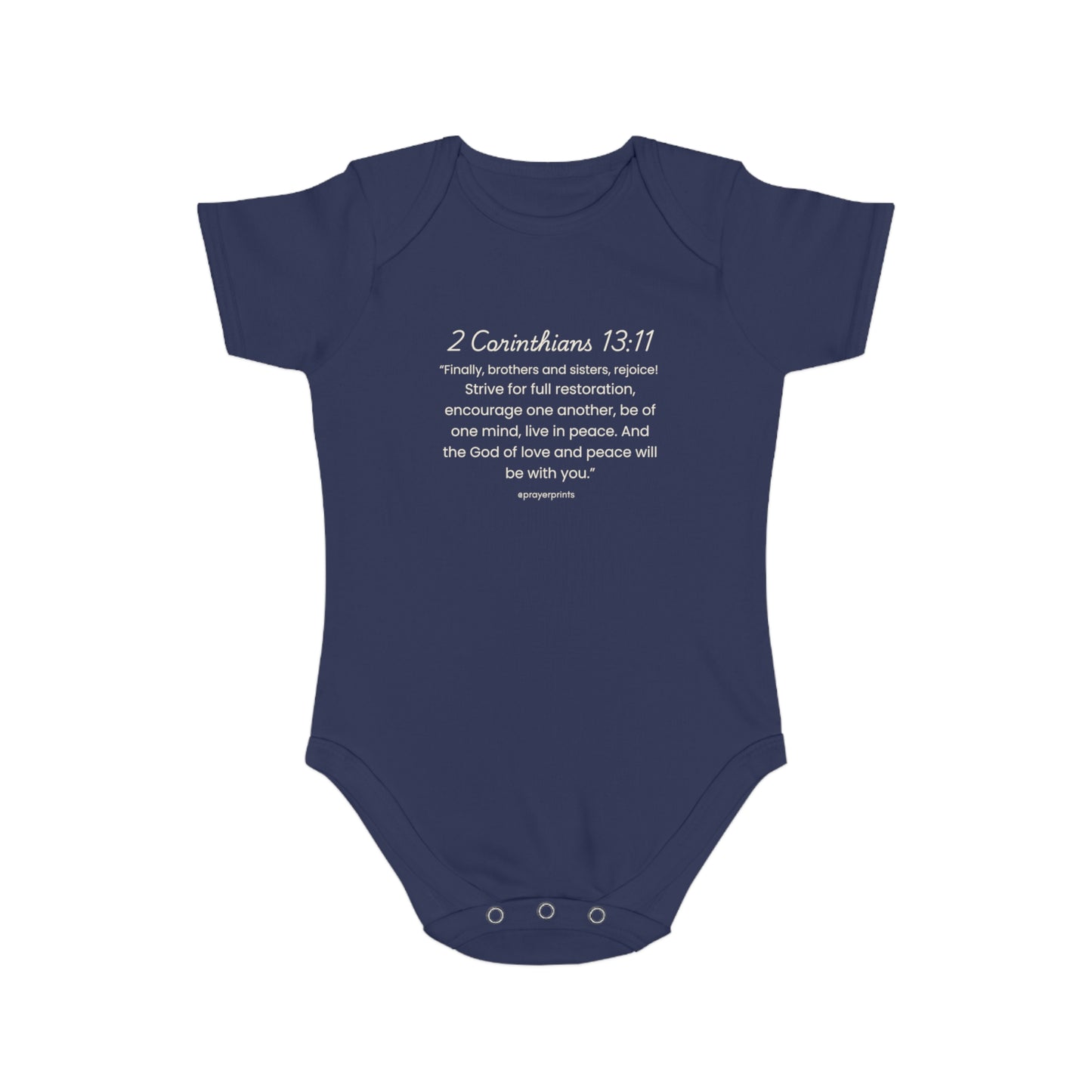 Short Sleeve Baby Bodysuit