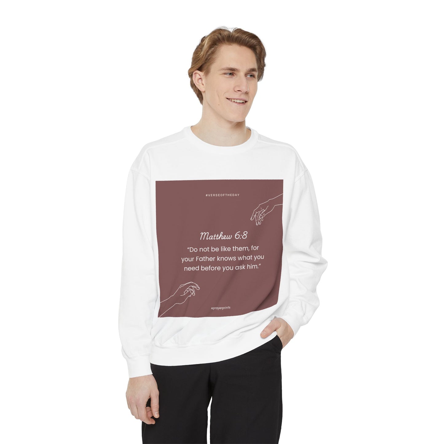 Unisex Garment-Dyed Sweatshirt