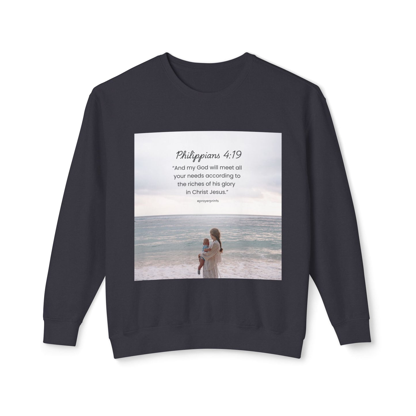 Unisex Lightweight Crewneck Sweatshirt