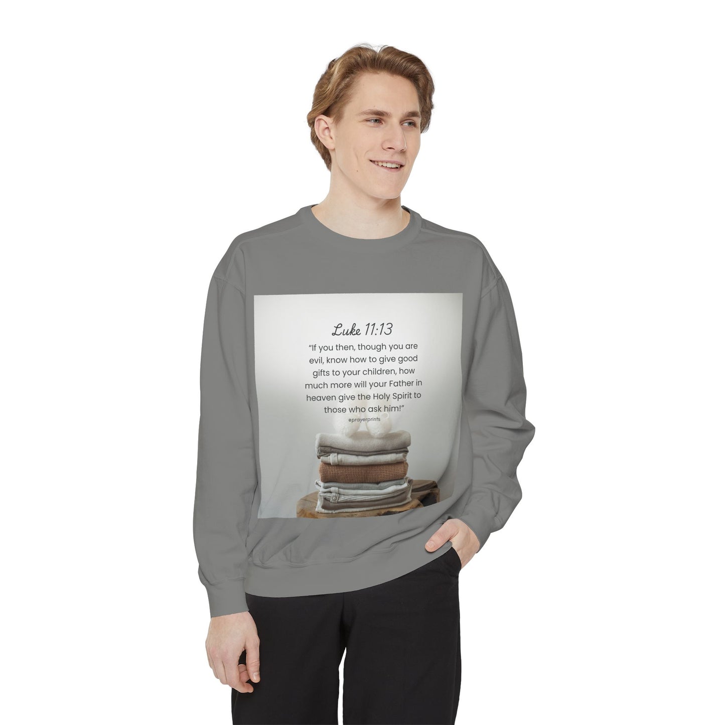 Unisex Garment-Dyed Sweatshirt